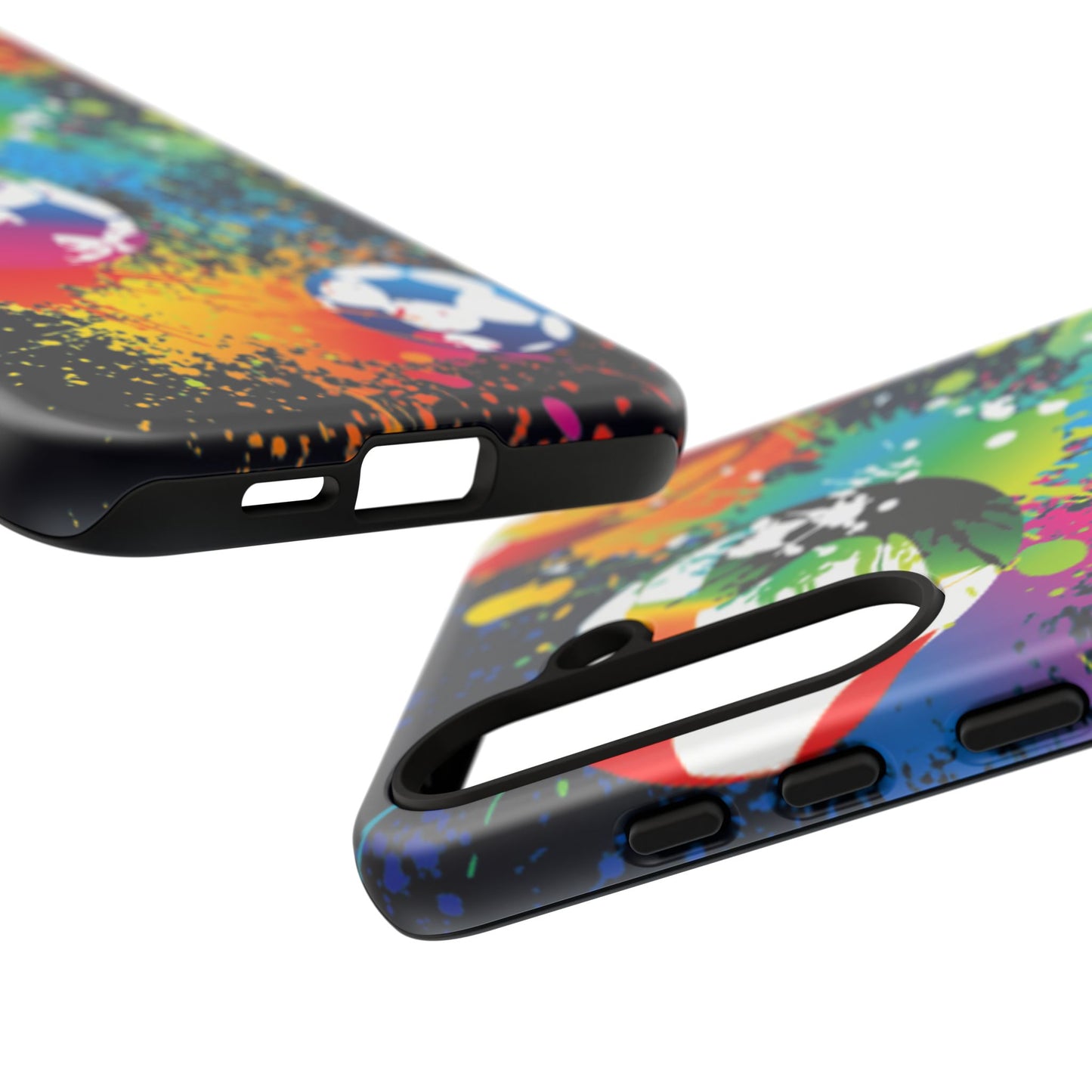 Footballer's Phone Case: Vibrant Case for iPhone, Samsung Galaxy and Google Pixel devices
