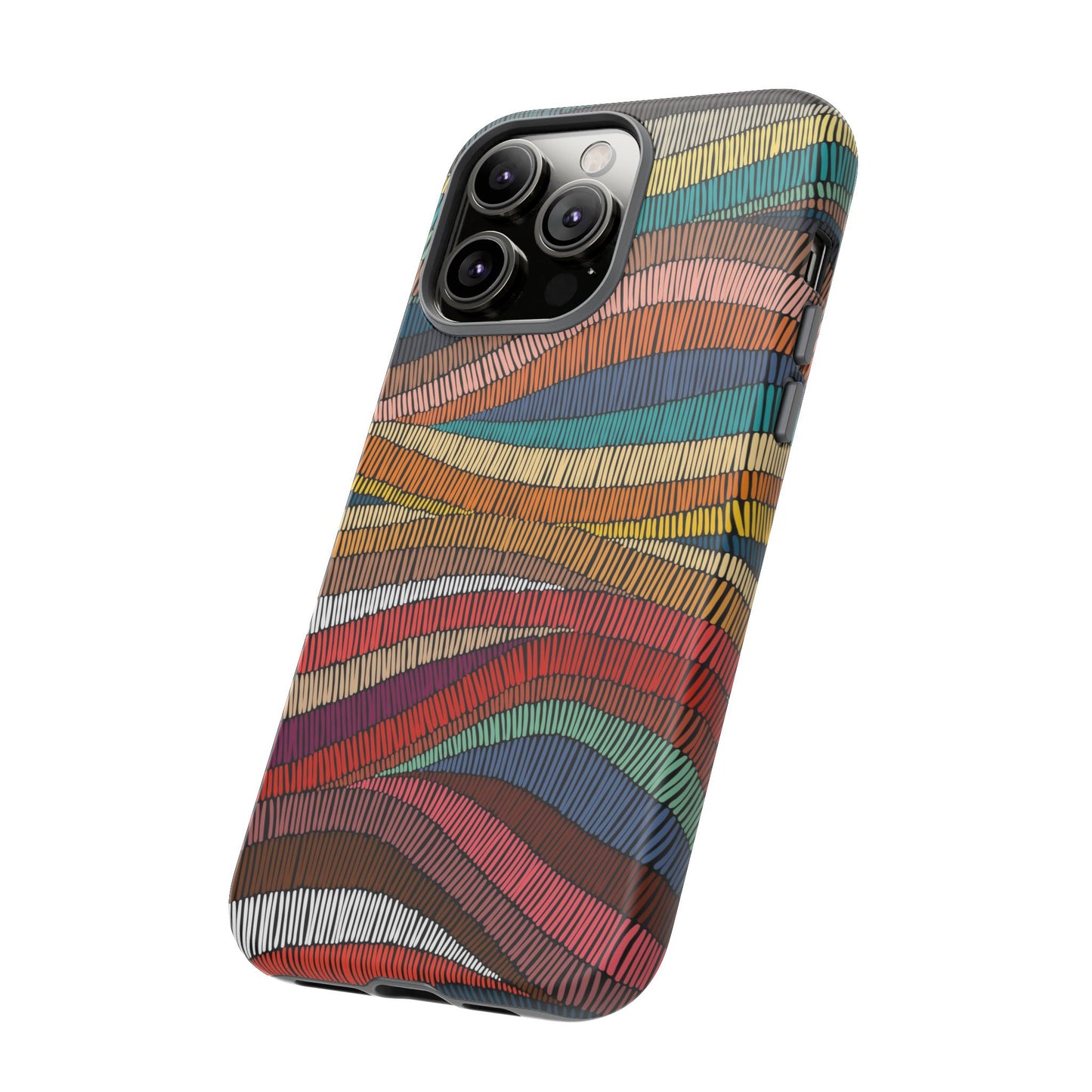 Threaded Harmony: Tapestry-inspired Phone Case for iPhone, Samsung Galaxy and Google Pixel devices