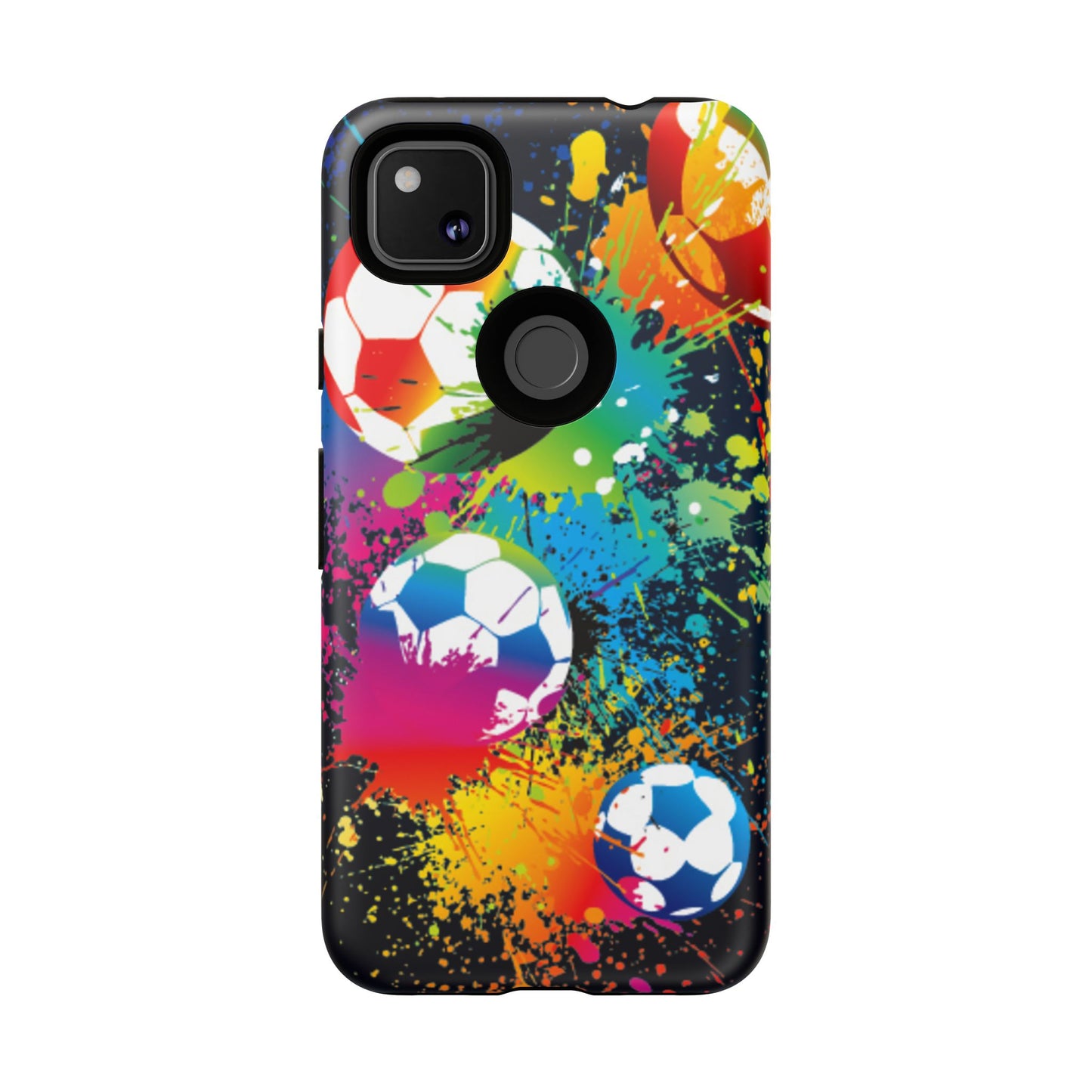 Footballer's Phone Case: Vibrant Case for iPhone, Samsung Galaxy and Google Pixel devices