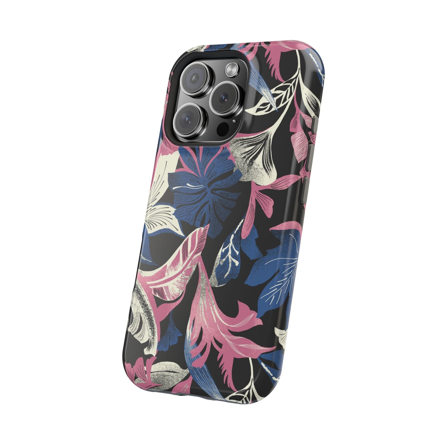 Tropique (MagSafe version): Palm & Fall Fusion Phone Case for iPhone