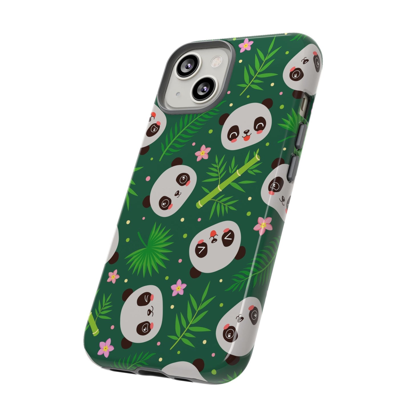 Cute Panda: Tough Case for iPhone, Samsung Galaxy and Google Pixel devices