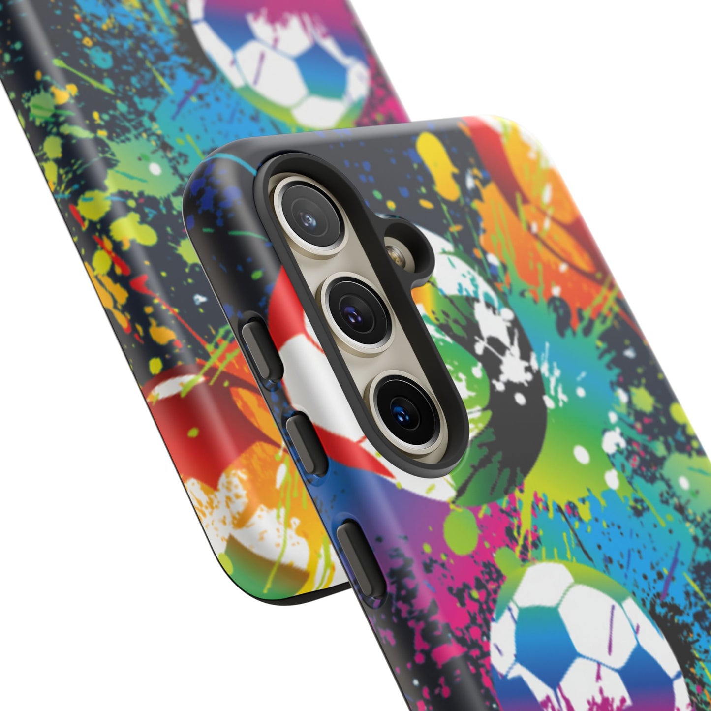 Footballer's Phone Case: Vibrant Case for iPhone, Samsung Galaxy and Google Pixel devices