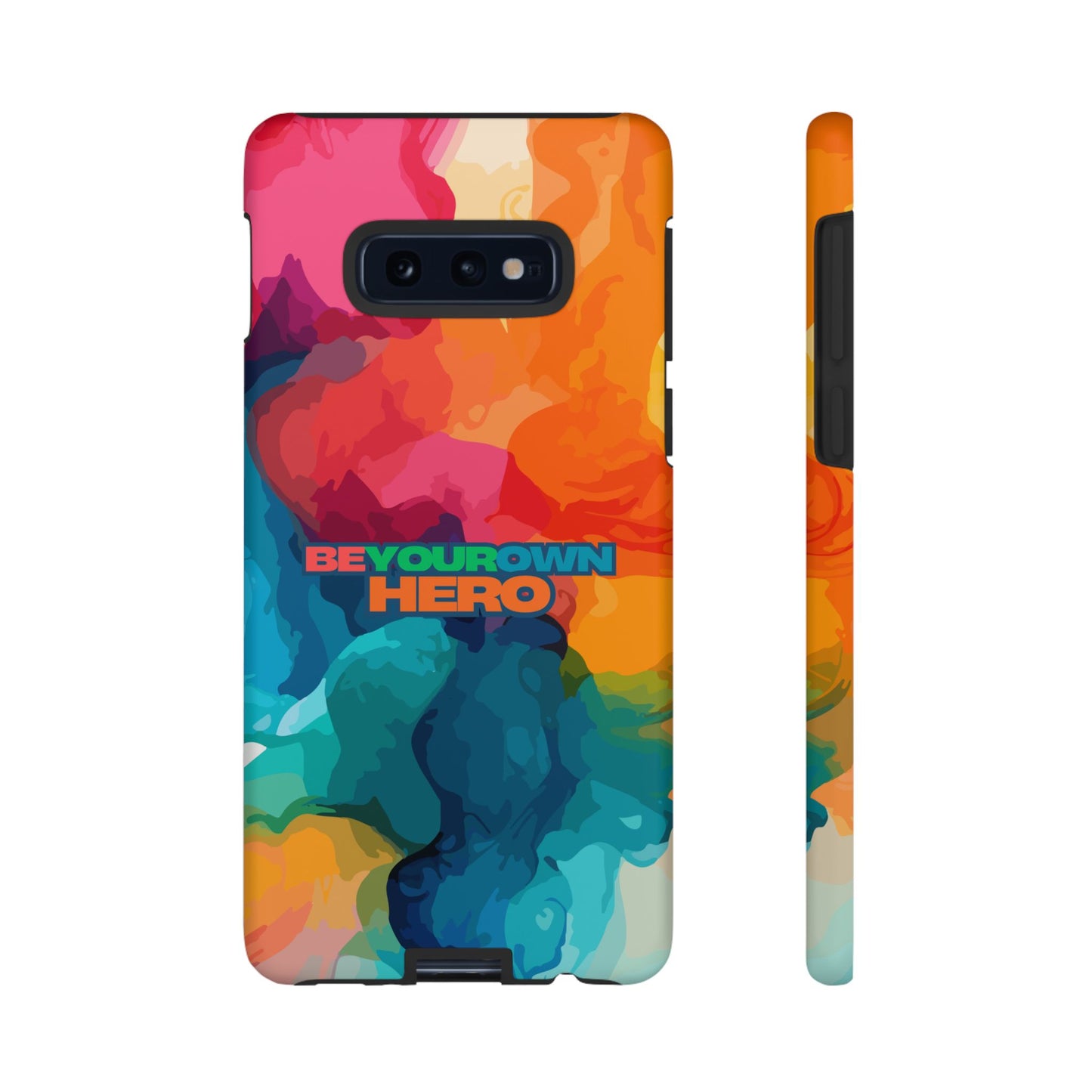 Be Your Own Hero: Tough Case for iPhone, Samsung Galaxy and Google Pixel