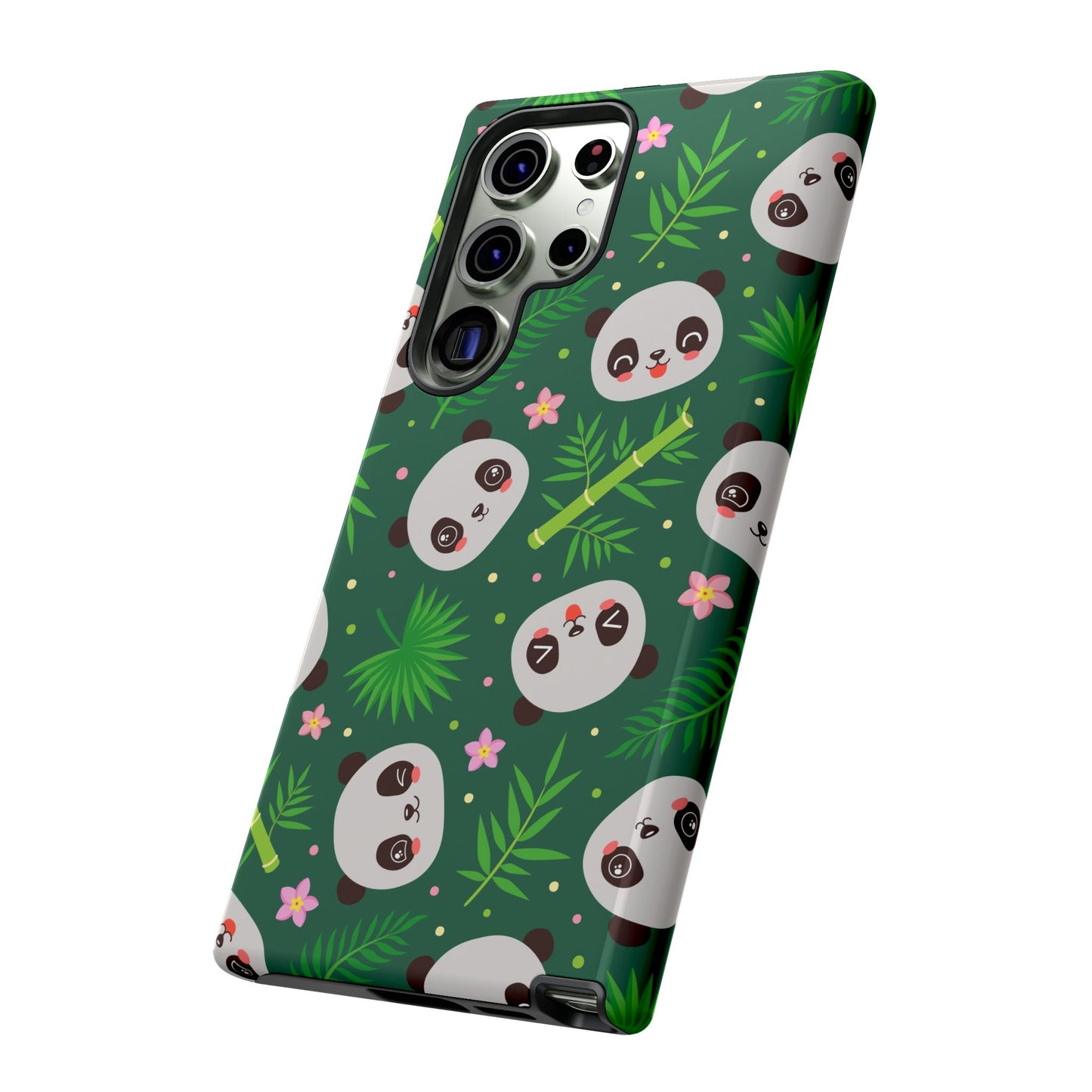 Cute Panda: Tough Case for iPhone, Samsung Galaxy and Google Pixel devices