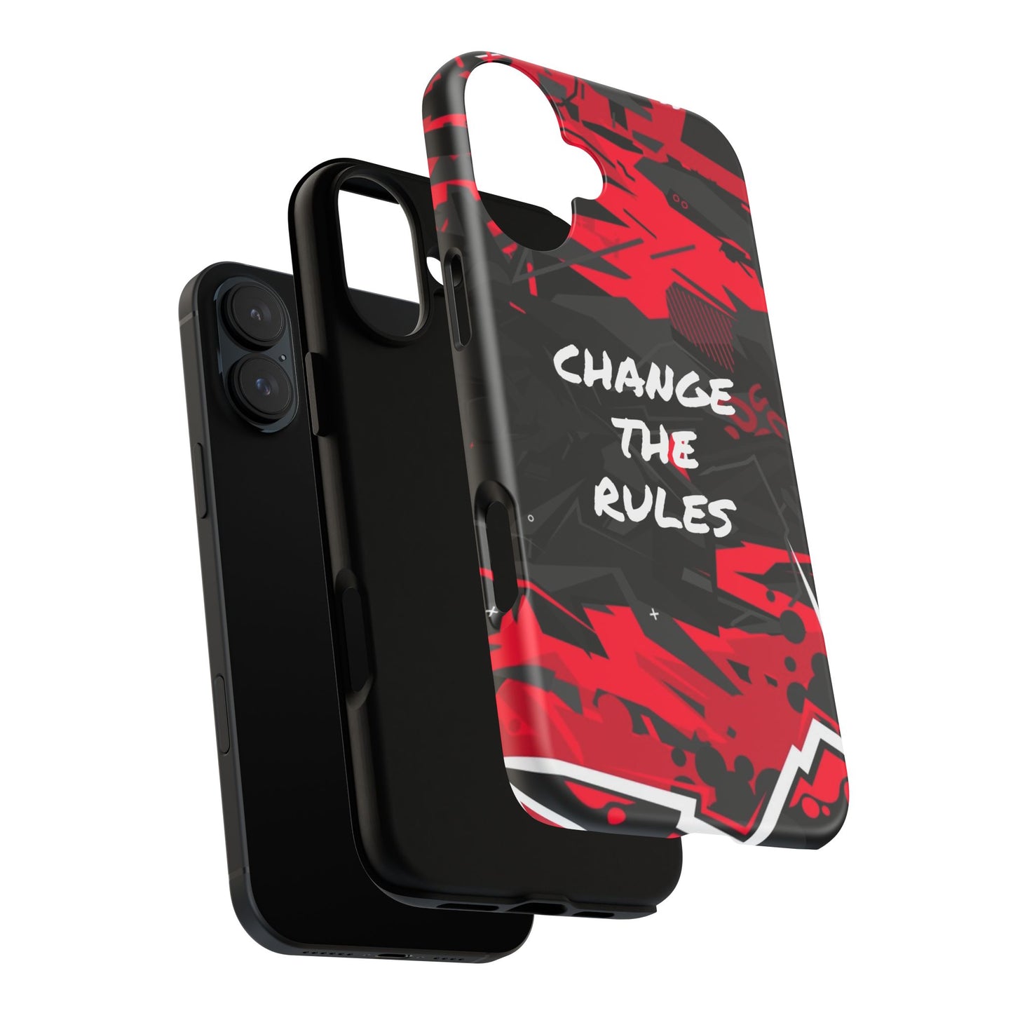 Verander de regels: stevige hoes voor iPhone-, Galaxy- en Pixel-apparaten