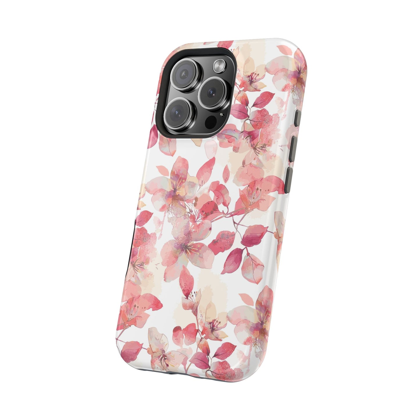 Watercolor Flowers: MagSafe case for iPhone