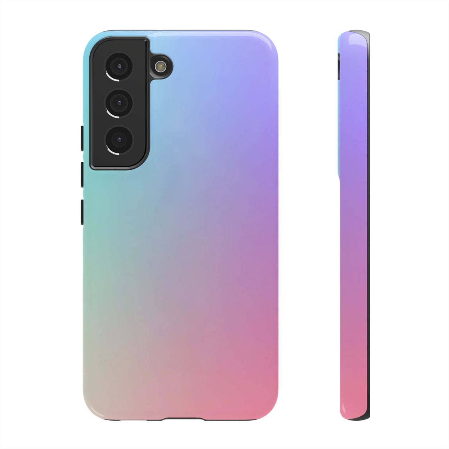 Cotton Candy: Quadcolor Pastel Gradient Tough Case for iPhone, Samsung Galaxy and Google Pixel devices
