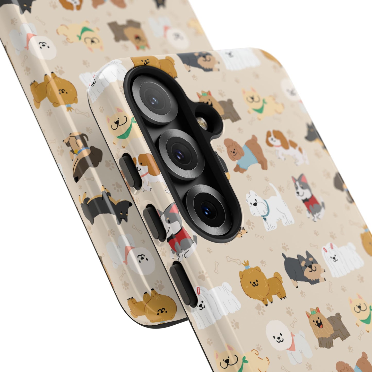Cute Dogs: Tough Case for iPhone, Samsung Galaxy and Google Pixel devices