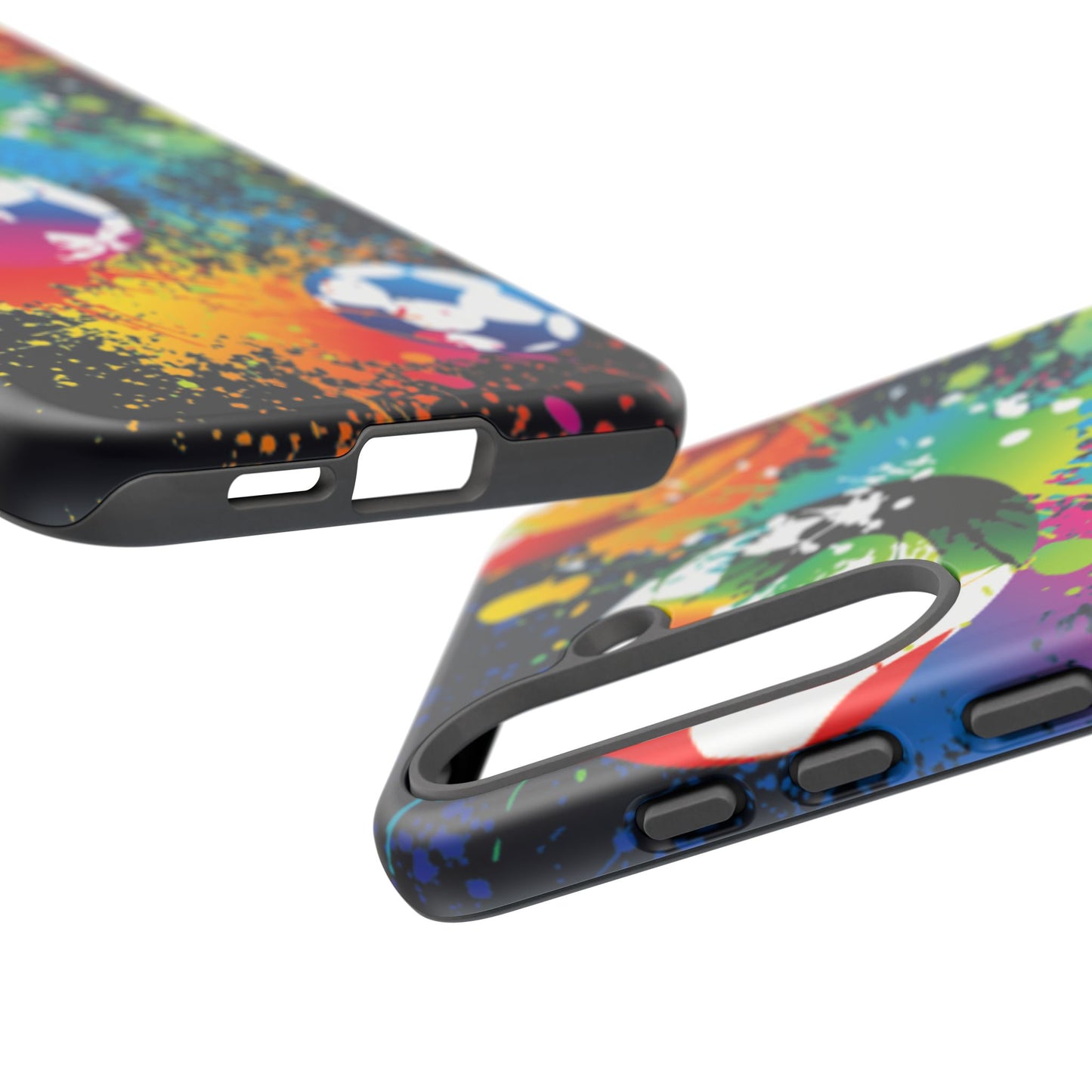 Footballer's Phone Case: Vibrant Case for iPhone, Samsung Galaxy and Google Pixel devices