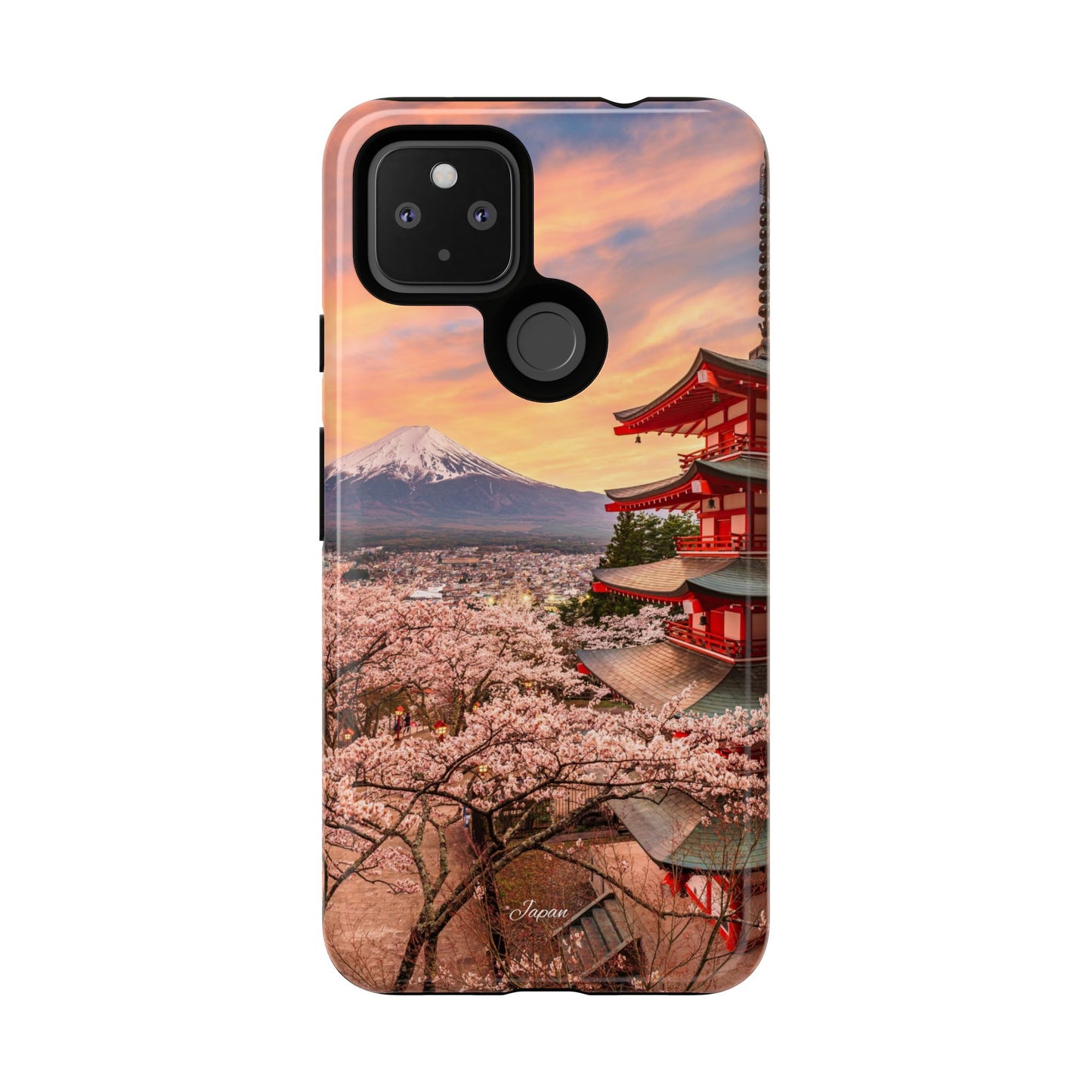 Cherry Blossoms Mt. Fuji phone case for iPhone, Galaxy and Pixel devices
