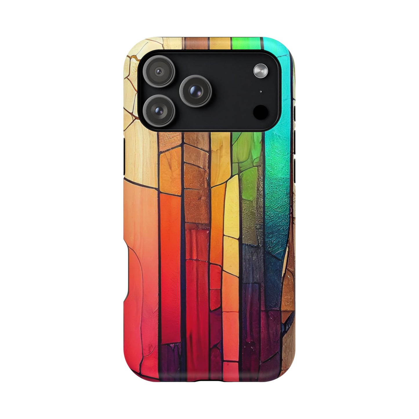 Stained Glass Design MagSafe Case for iPhone