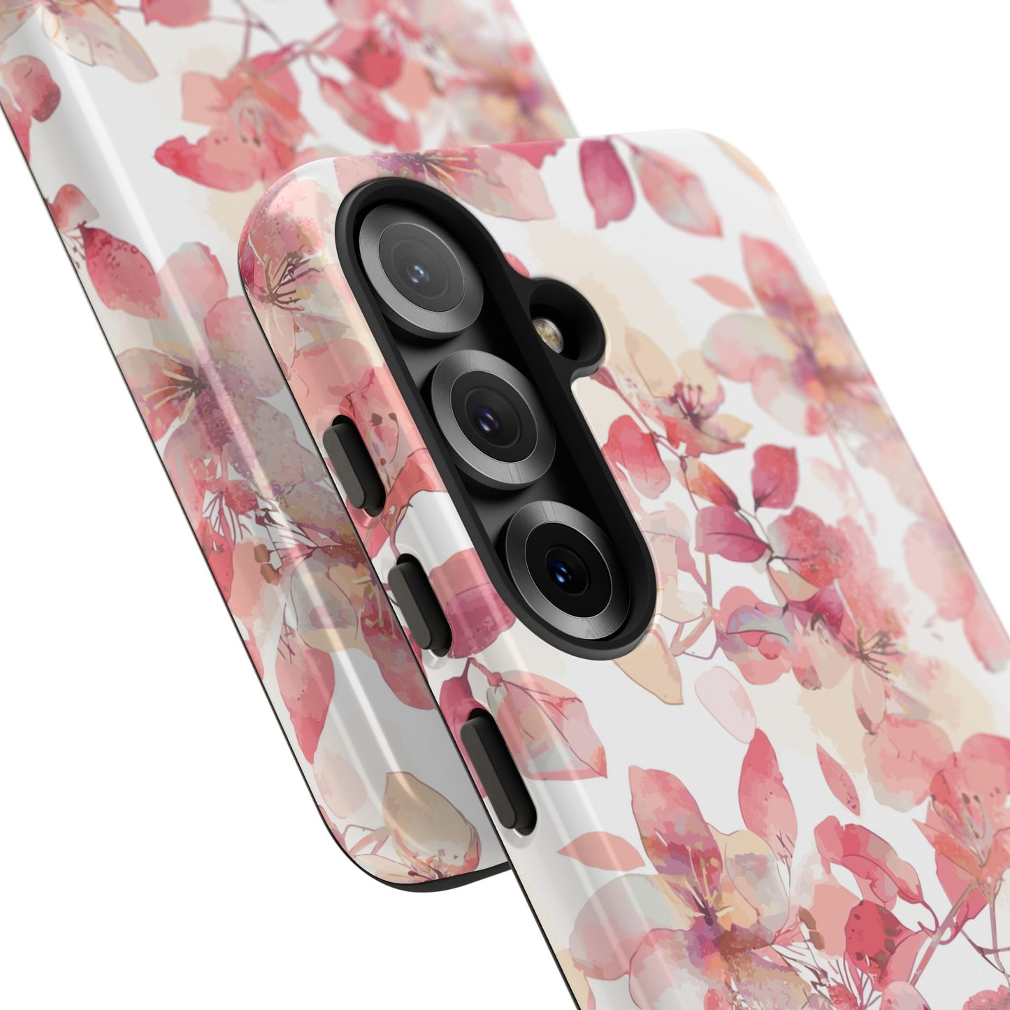 Watercolor Flowers: Tough Case for iPhone, Samsung Galaxy and Google Pixel devices