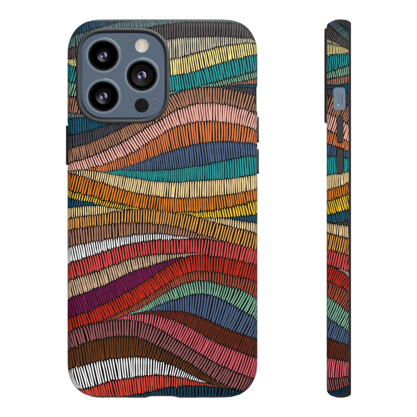 Threaded Harmony: Tapestry-inspired Phone Case for iPhone, Samsung Galaxy and Google Pixel devices