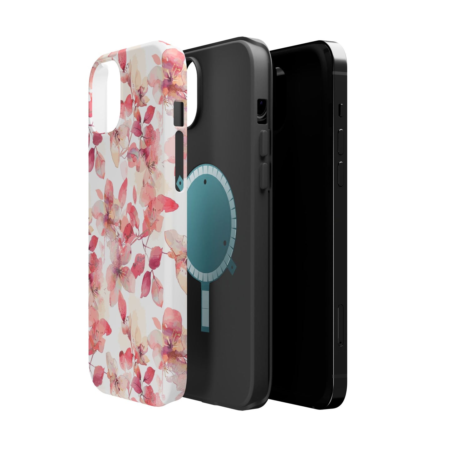 Watercolor Flowers: MagSafe case for iPhone