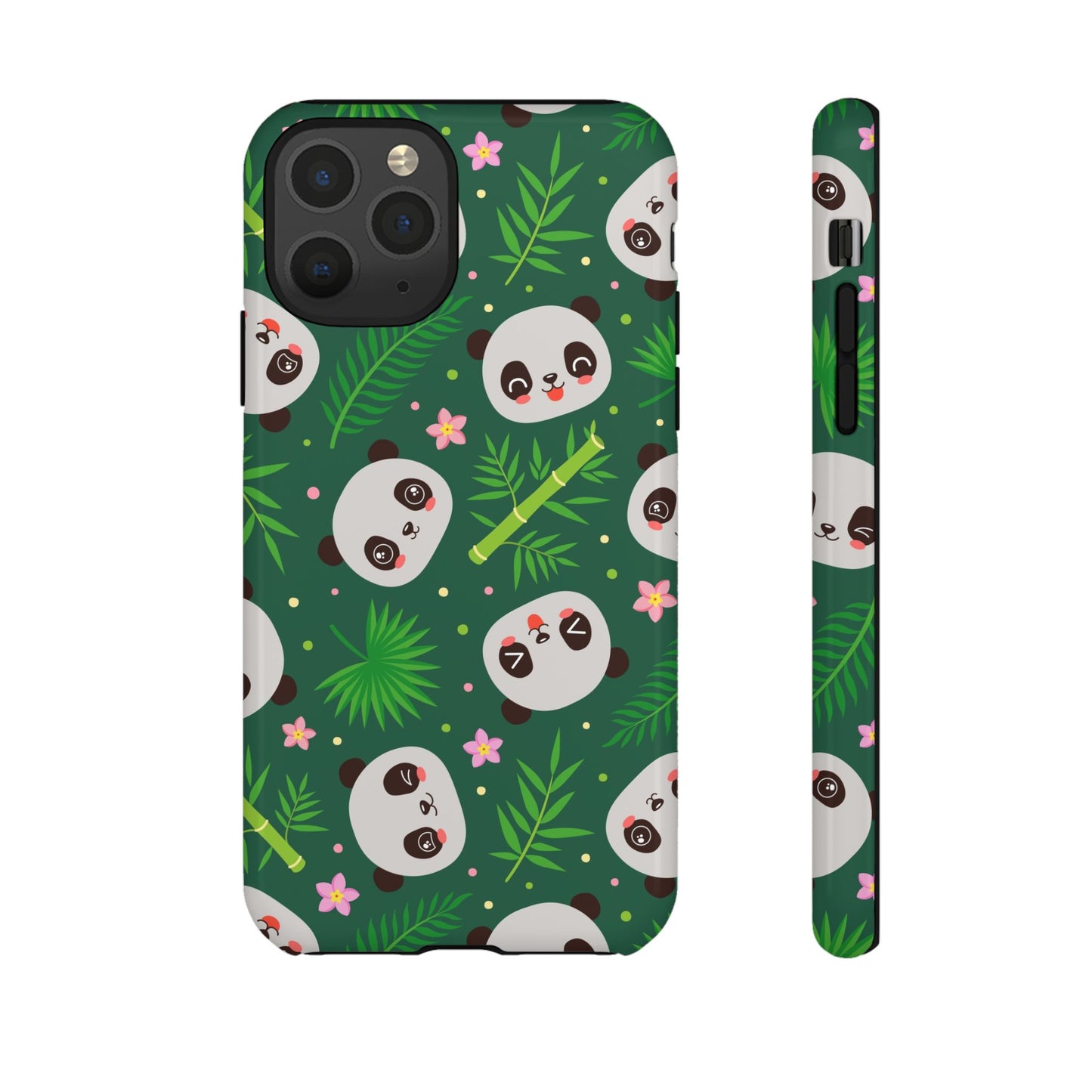 Cute Panda: Tough Case for iPhone, Samsung Galaxy and Google Pixel devices