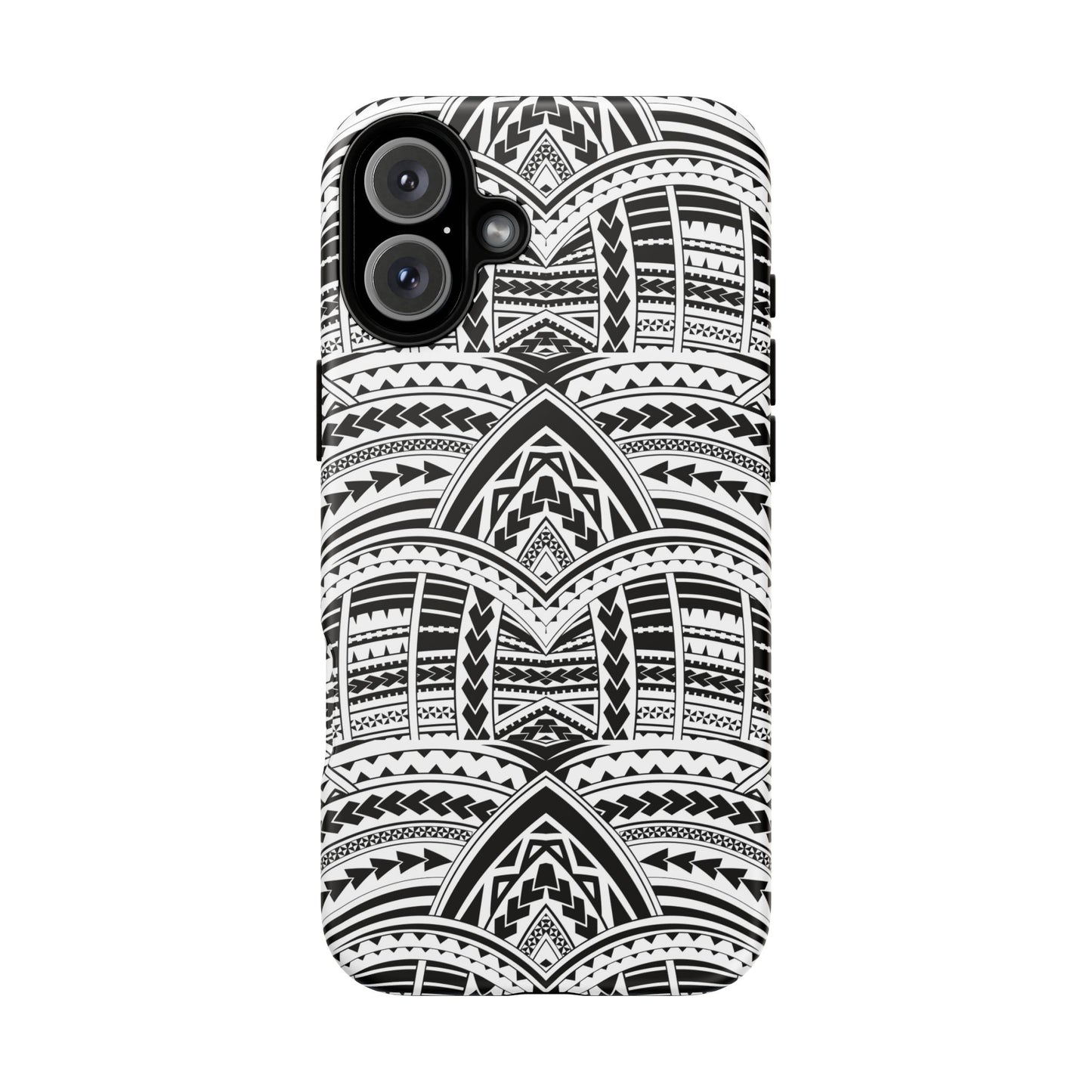 Tatoeage: telefoonhoesje met tribalpatroon voor iPhone, Samsung Galaxy en Google Pixel
