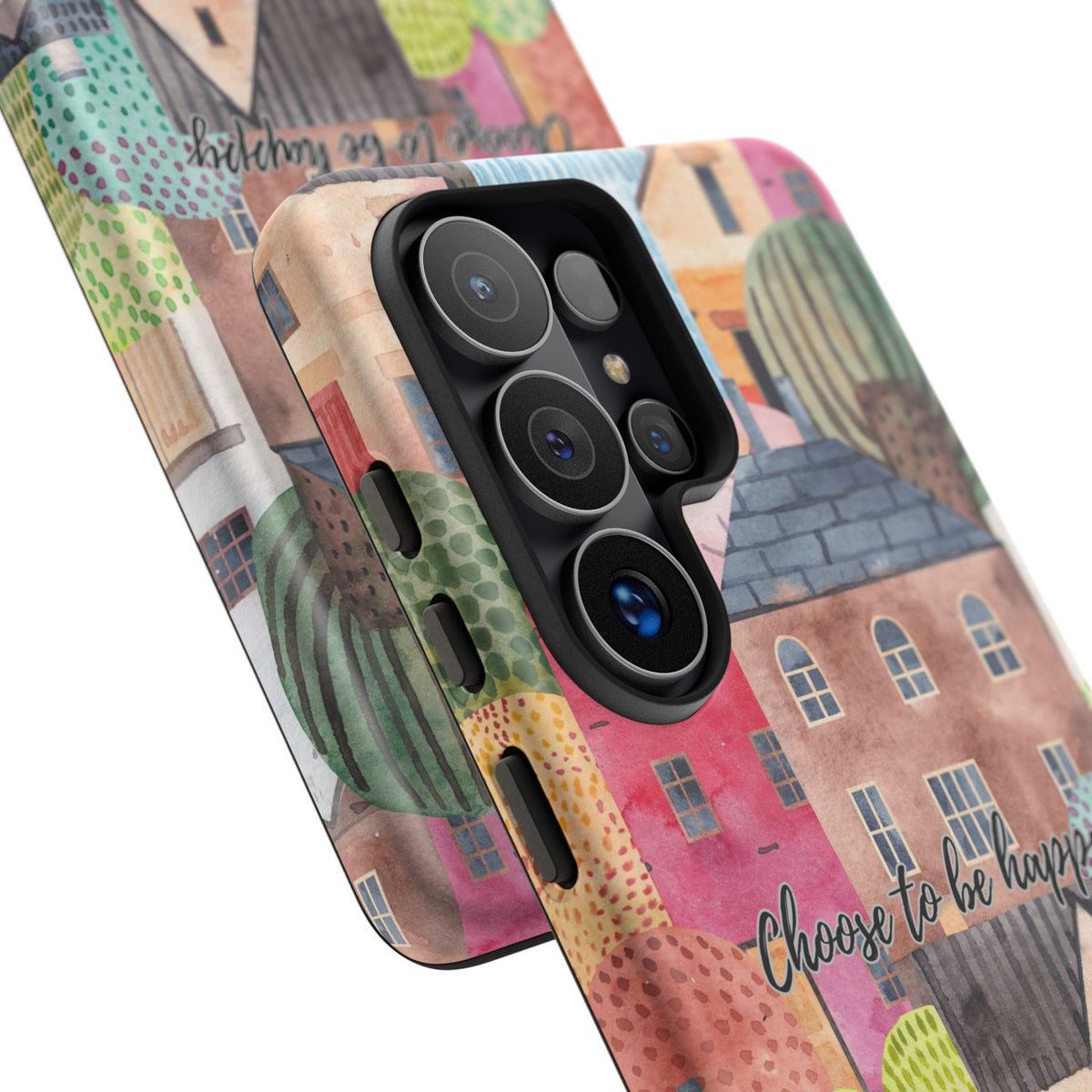 Choose to be Happy: Inspiring Case for iPhone, Samsung Galaxy and Google Pixel devices