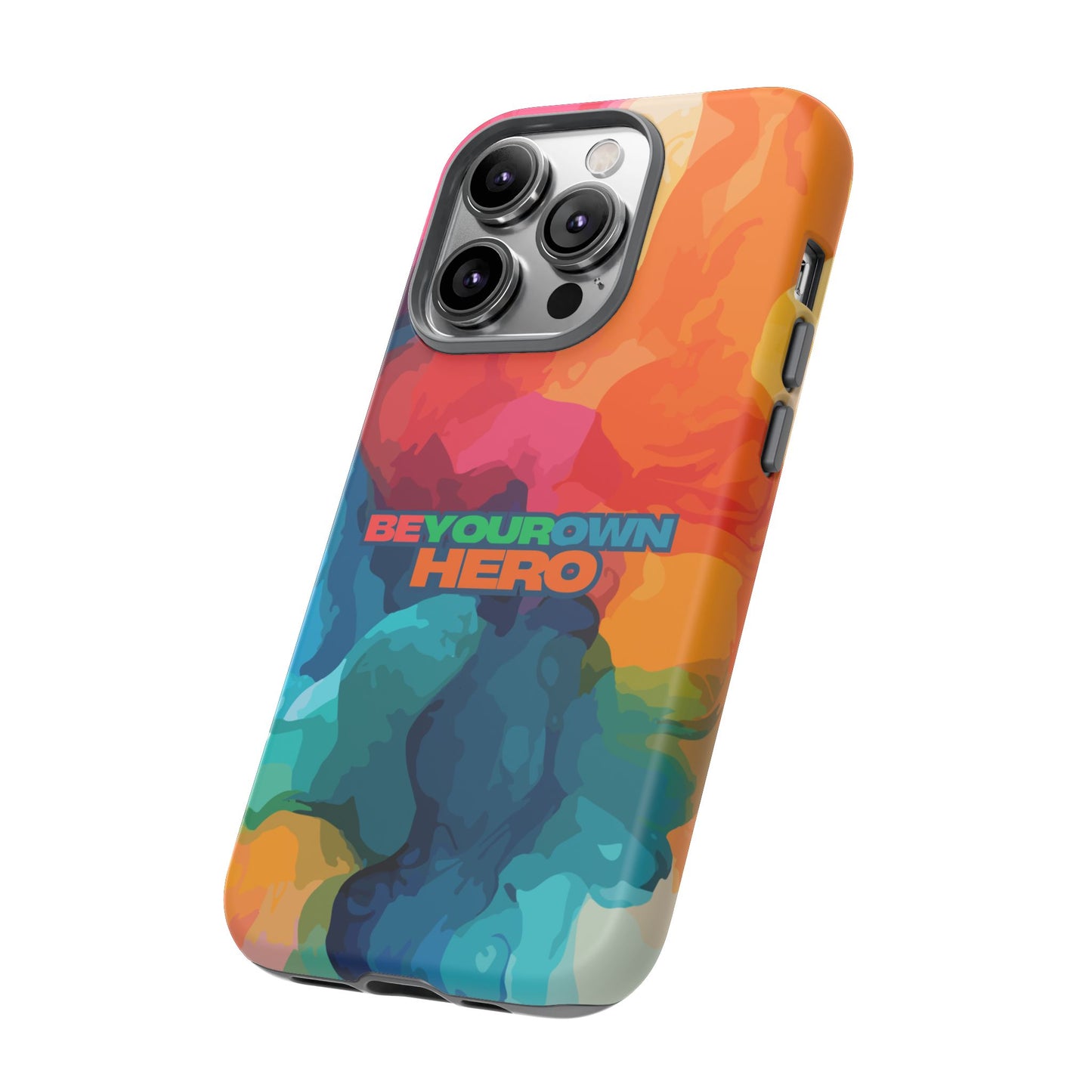 Be Your Own Hero: Tough Case for iPhone, Samsung Galaxy and Google Pixel