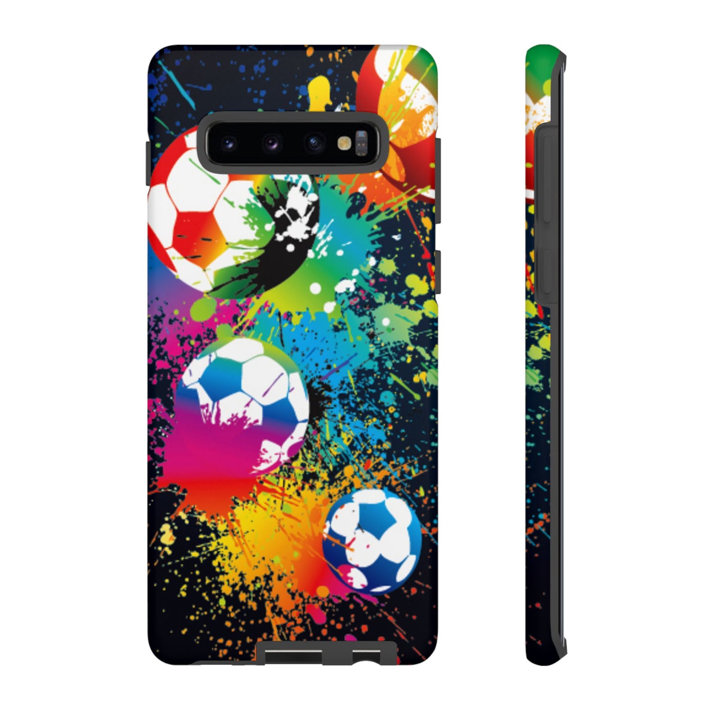 Footballer's Phone Case: Vibrant Case for iPhone, Samsung Galaxy and Google Pixel devices