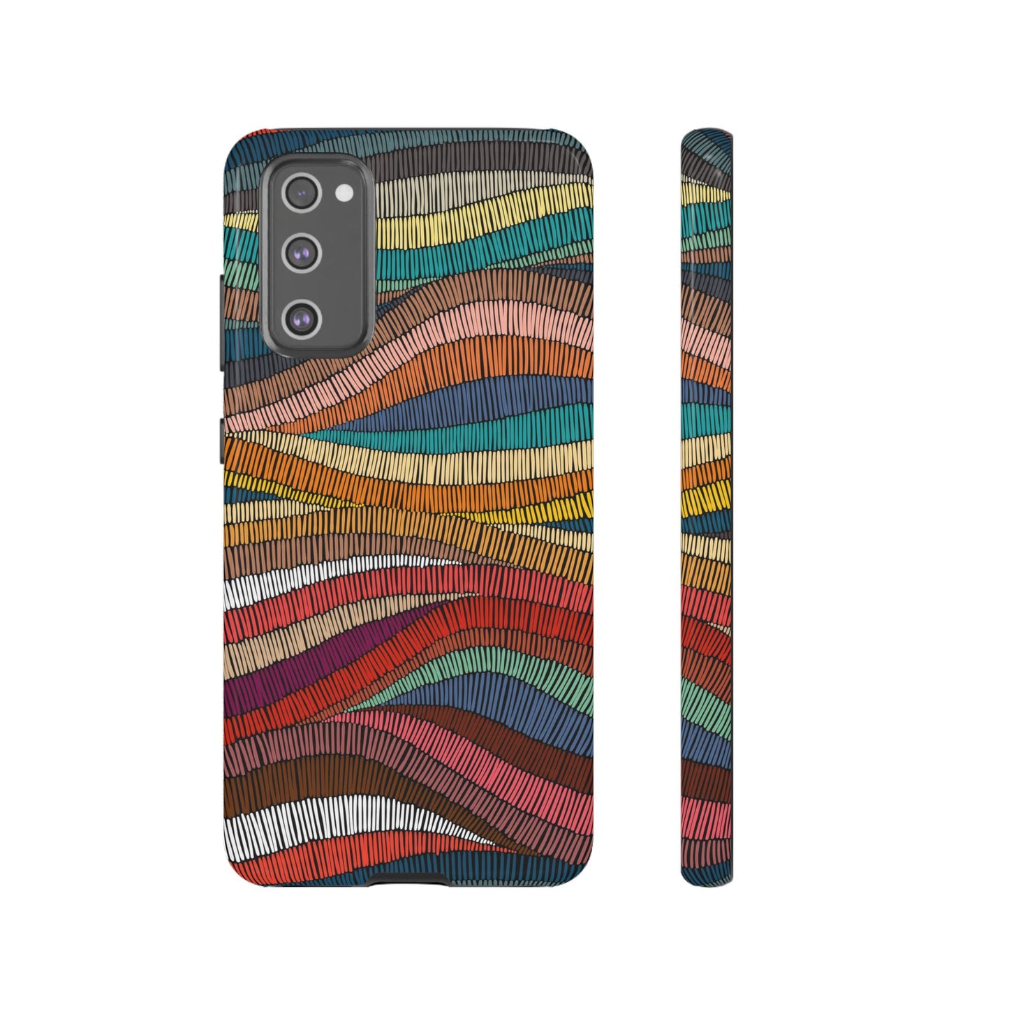 Threaded Harmony: Tapestry-inspired Phone Case for iPhone, Samsung Galaxy and Google Pixel devices