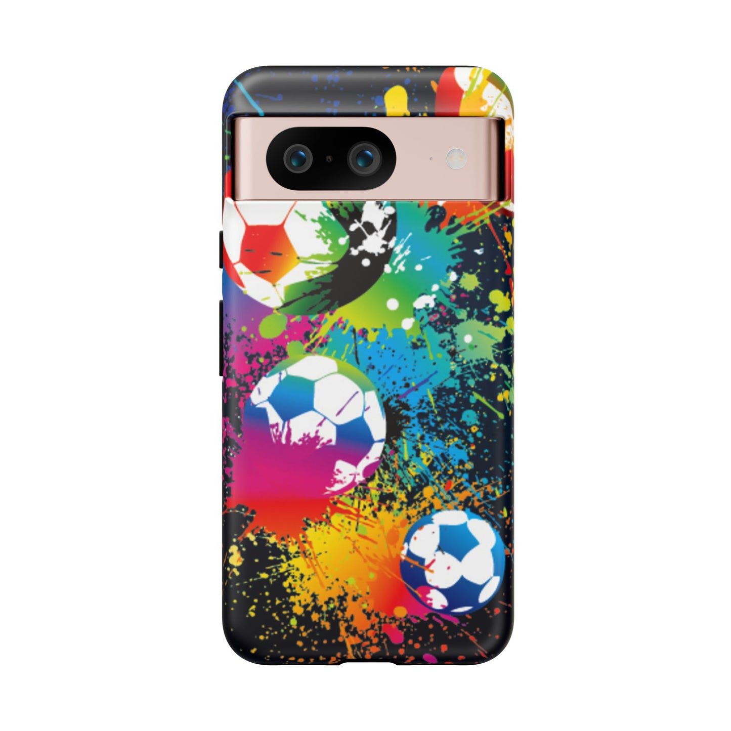 Footballer's Phone Case: Vibrant Case for iPhone, Samsung Galaxy and Google Pixel devices