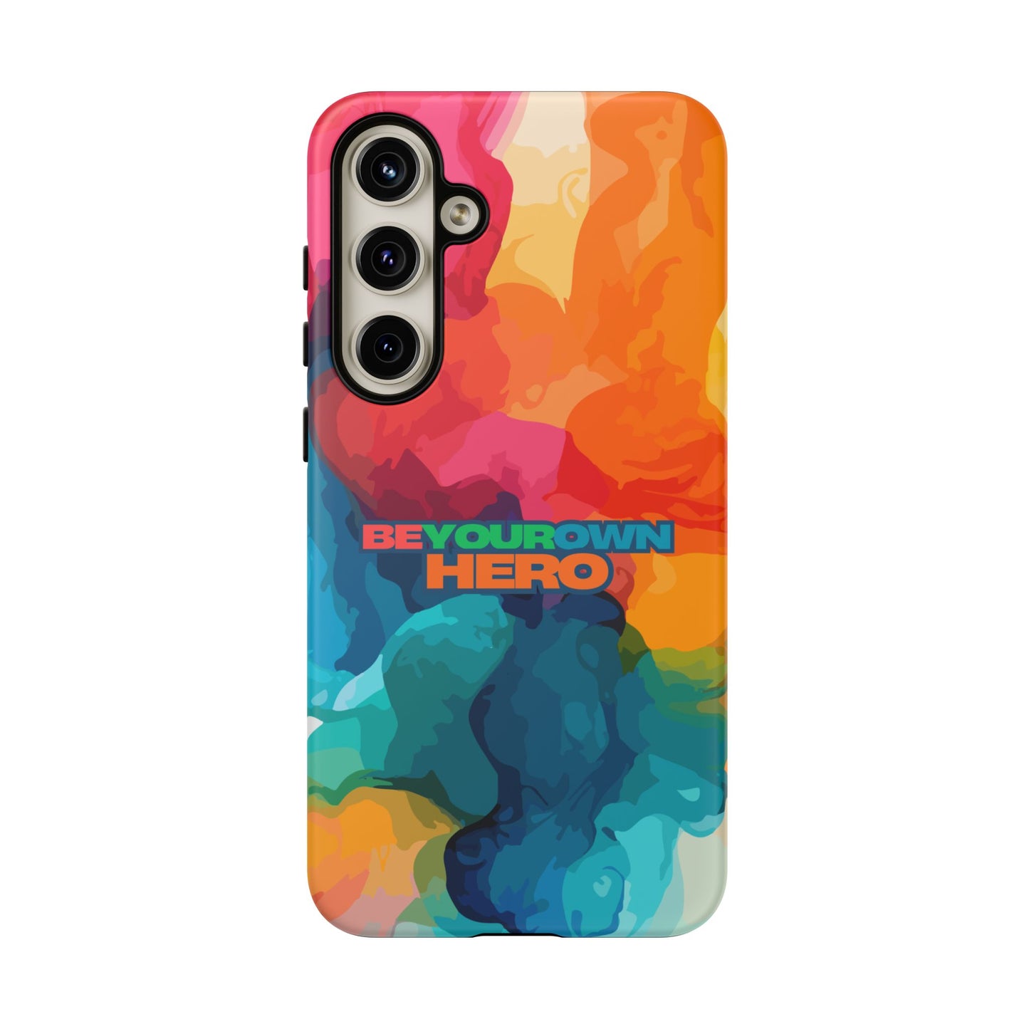 Be Your Own Hero: Tough Case for iPhone, Samsung Galaxy and Google Pixel