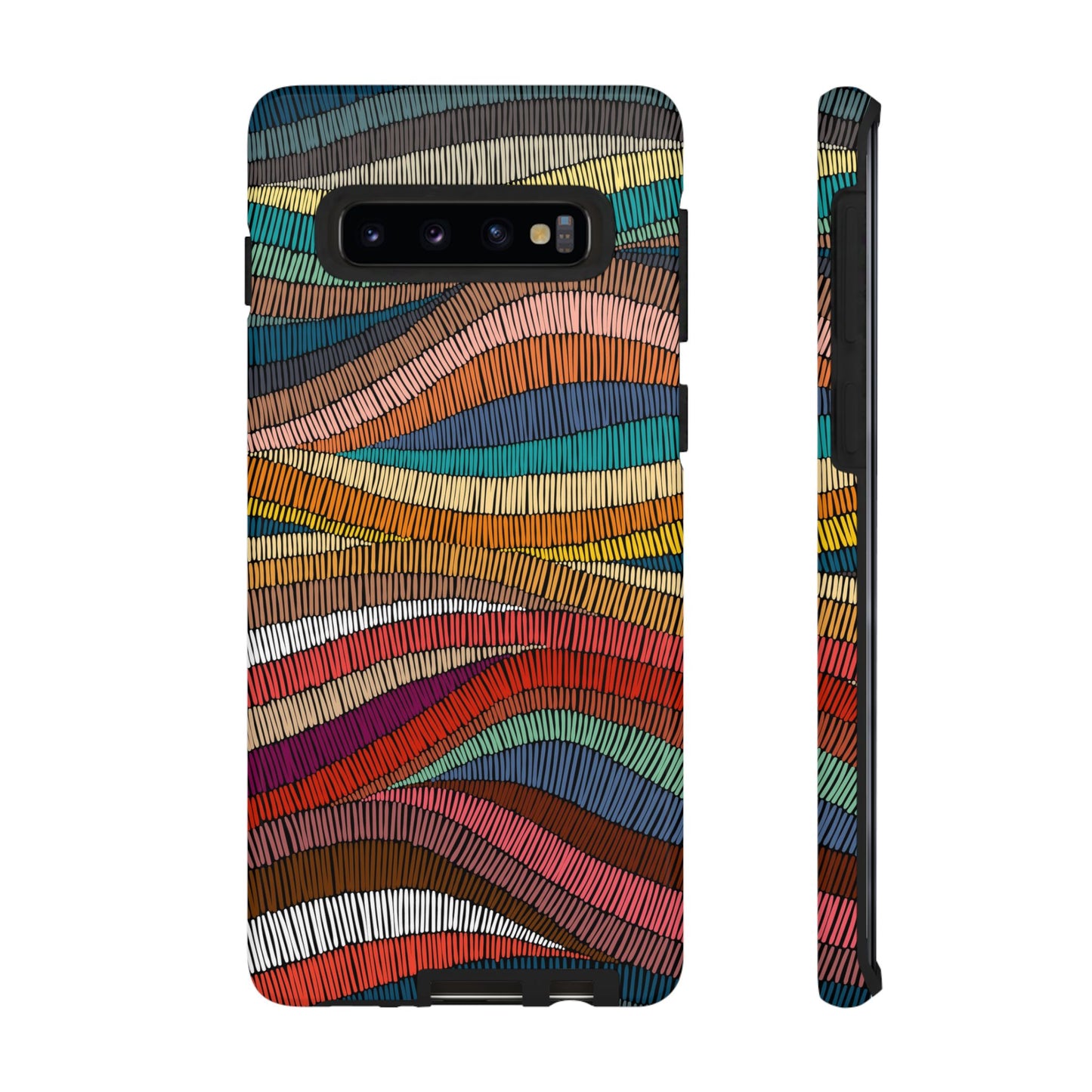 Threaded Harmony: Tapestry-inspired Phone Case for iPhone, Samsung Galaxy and Google Pixel devices