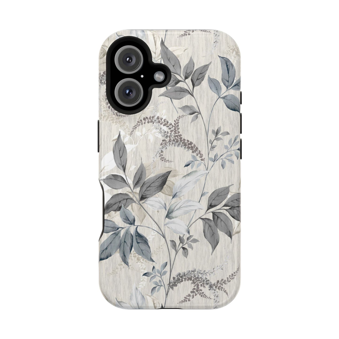 Luxury Leaves (MagSafe version): Artistic case for iPhone, Samsung Galaxy and Google Pixel