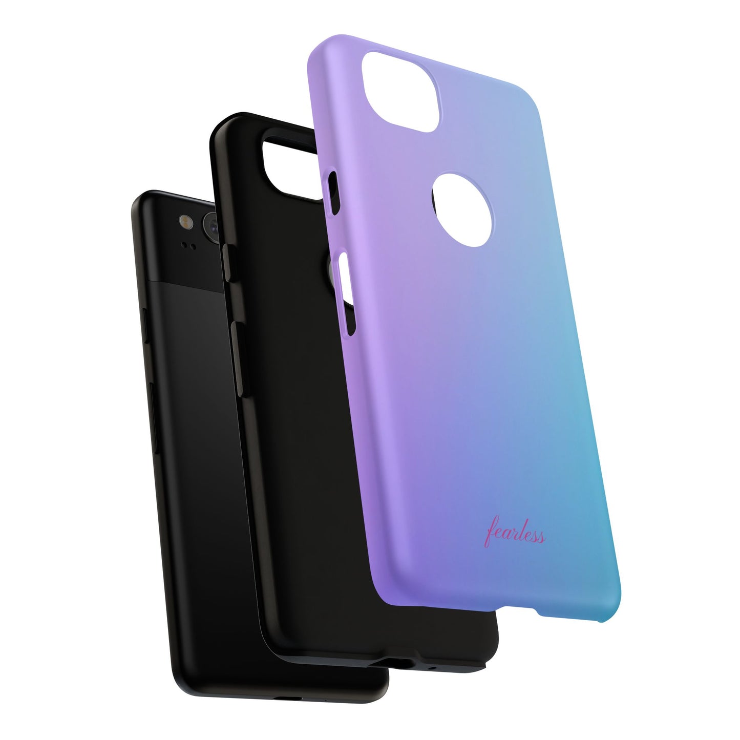 Fearless Dual Tone Tough Cases for iPhone, Samsung Galaxy and Google Pixel