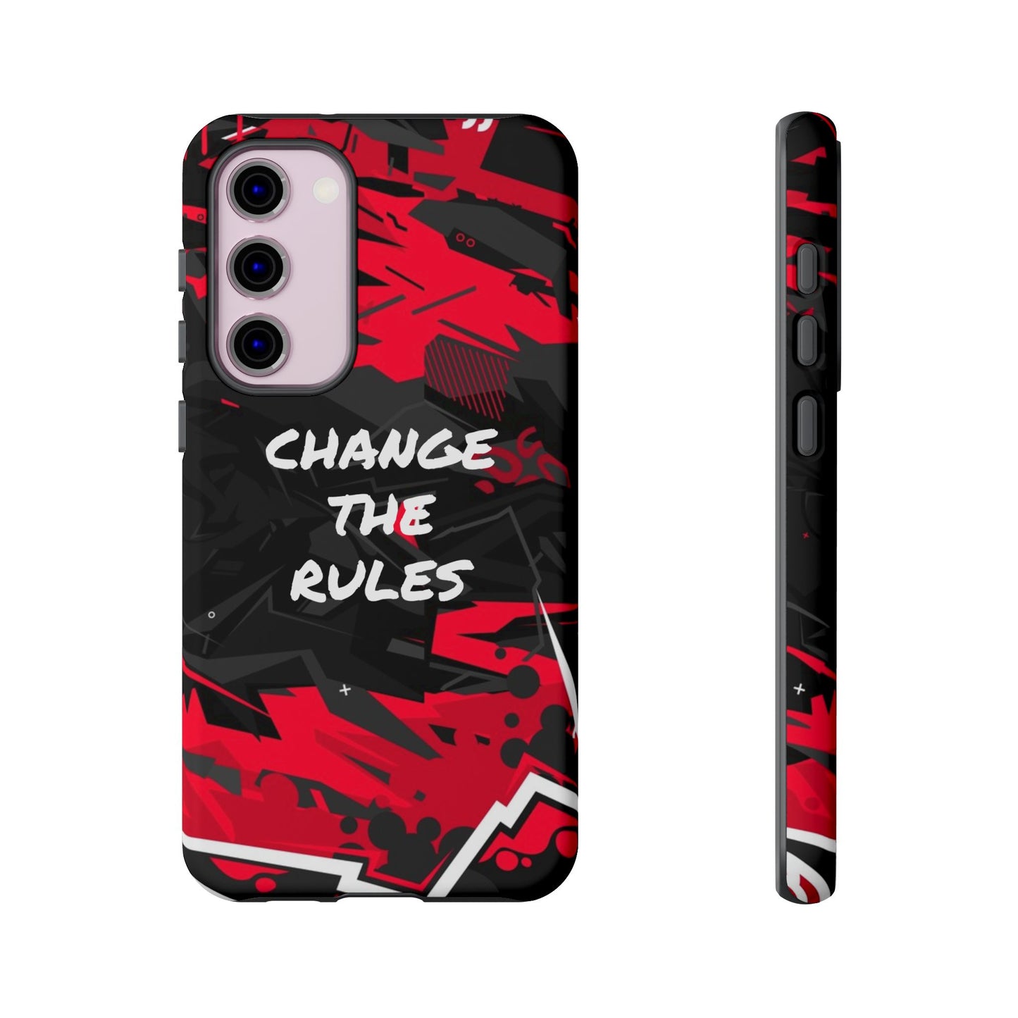 Verander de regels: stevige hoes voor iPhone-, Galaxy- en Pixel-apparaten