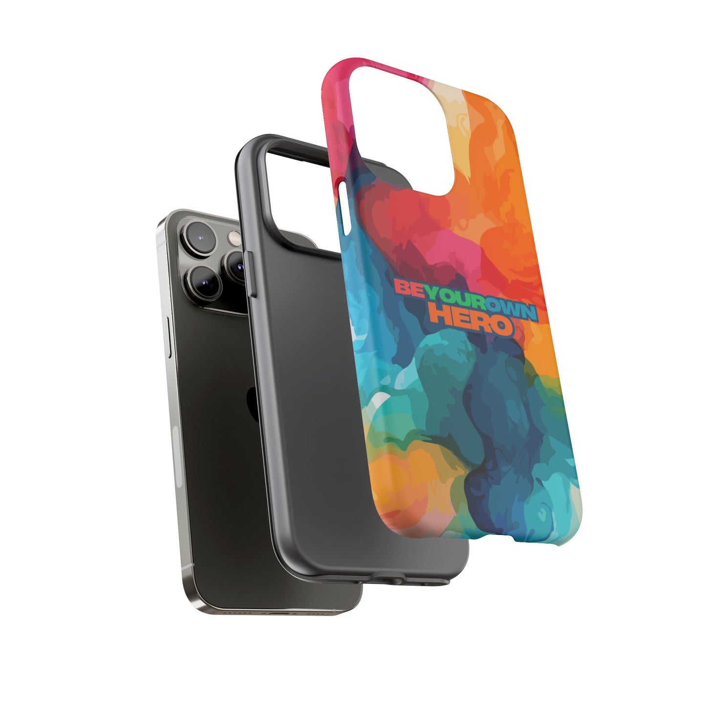 Be Your Own Hero: Tough Case for iPhone, Samsung Galaxy and Google Pixel