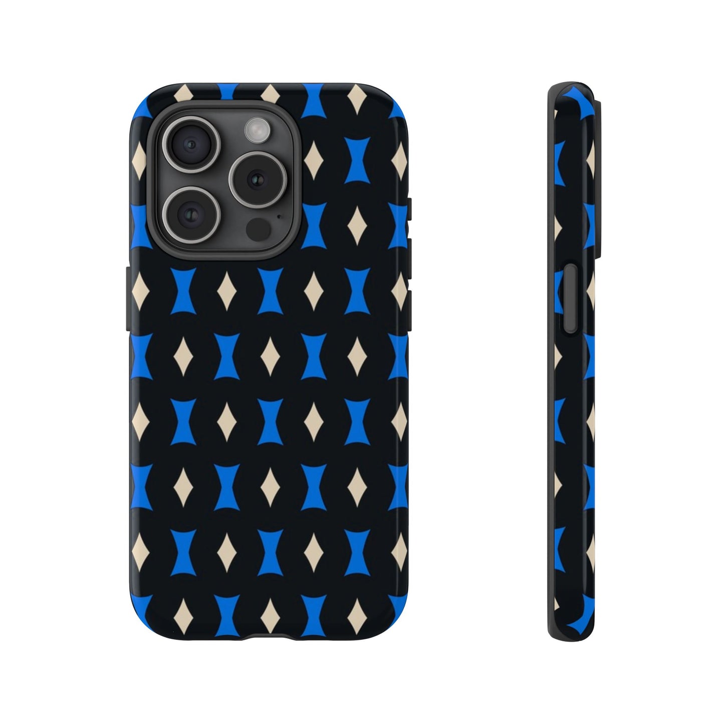 Royal Pattern Tough Phone Case for iPhone, Samsung Galaxy and Google Pixel devices