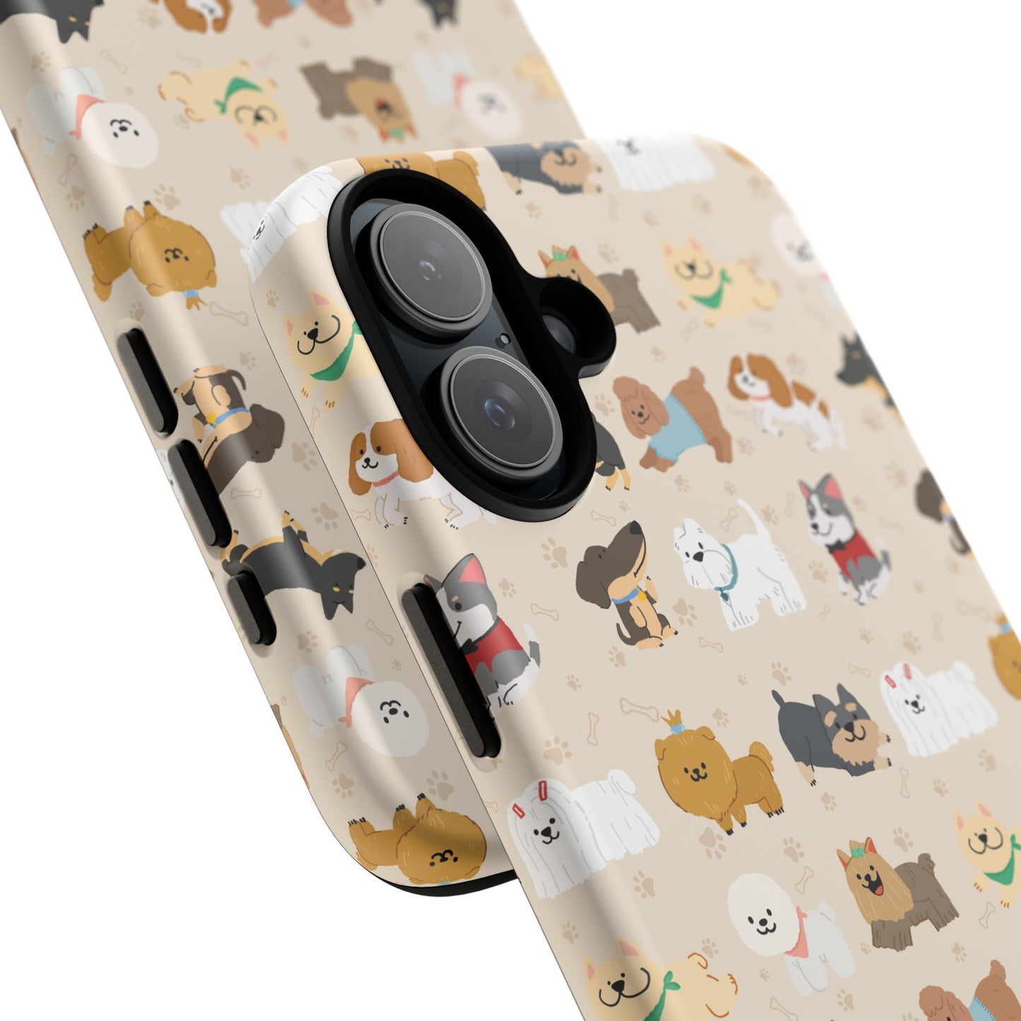 Cute Dogs: Tough Case for iPhone, Samsung Galaxy and Google Pixel devices