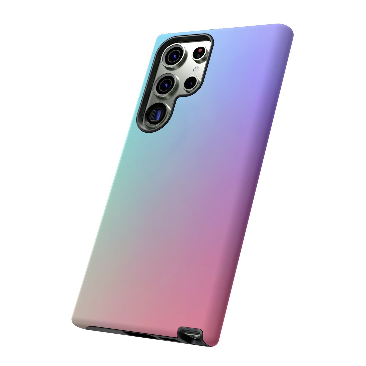 Cotton Candy: Quadcolor Pastel Gradient Tough Case for iPhone, Samsung Galaxy and Google Pixel devices