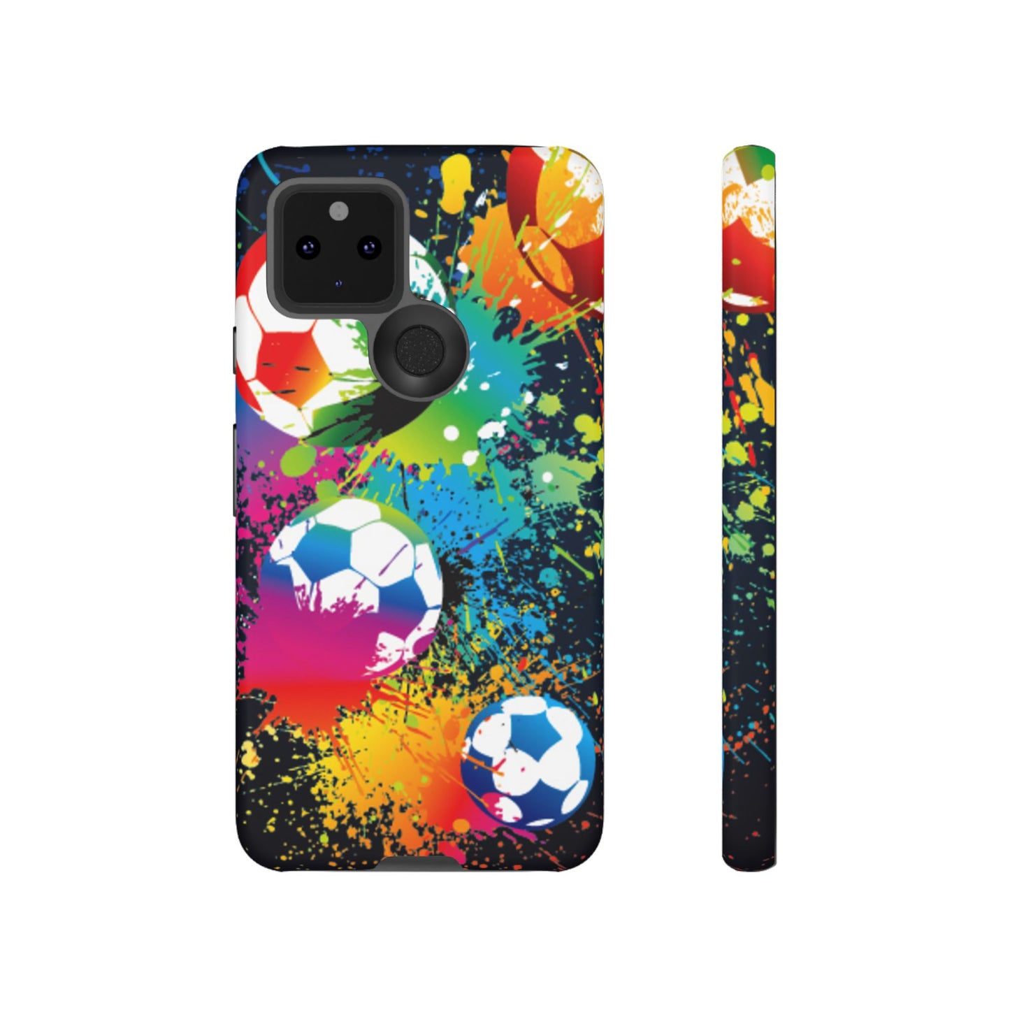 Footballer's Phone Case: Vibrant Case for iPhone, Samsung Galaxy and Google Pixel devices