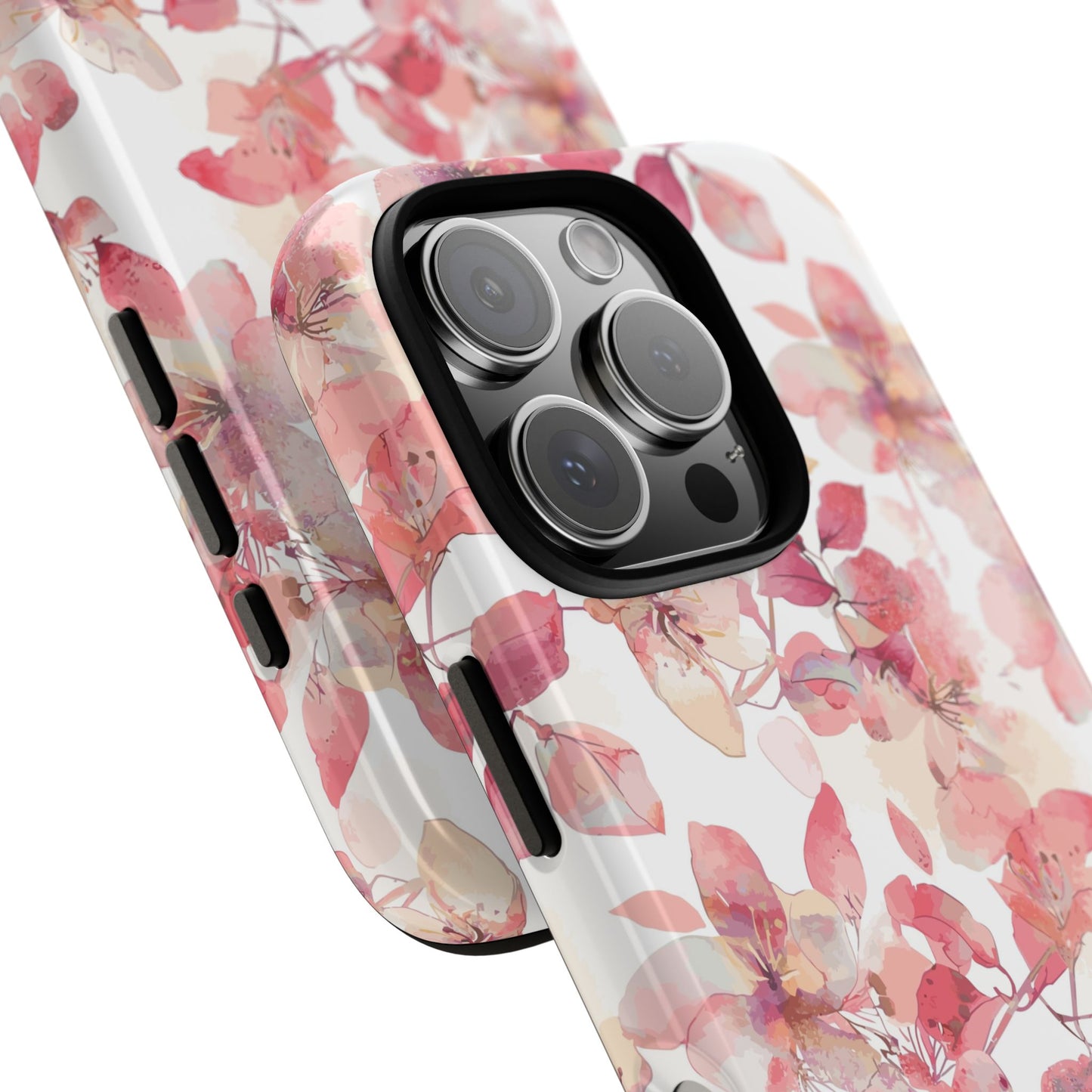 Watercolor Flowers: Tough Case for iPhone, Samsung Galaxy and Google Pixel devices