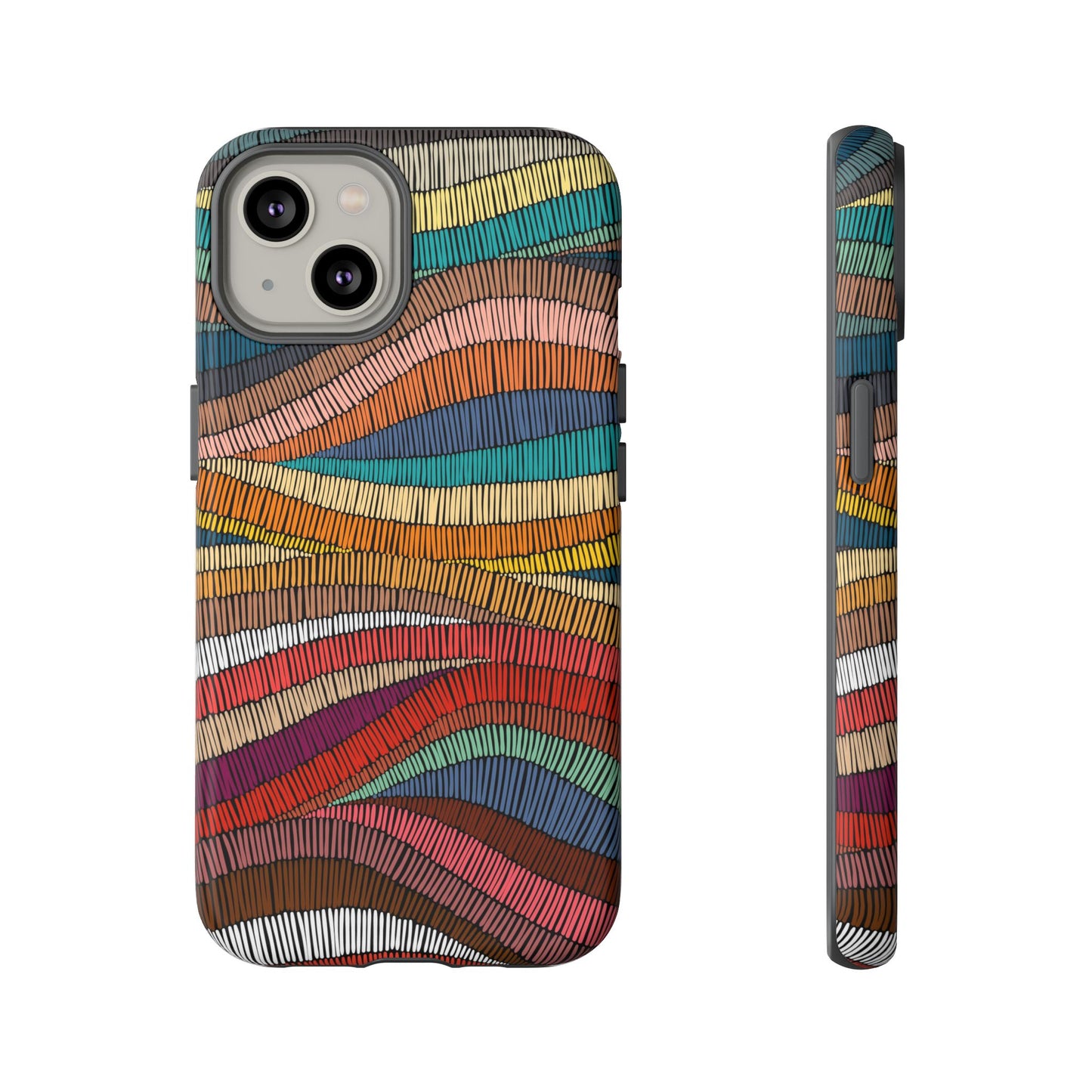 Threaded Harmony: Tapestry-inspired Phone Case for iPhone, Samsung Galaxy and Google Pixel devices