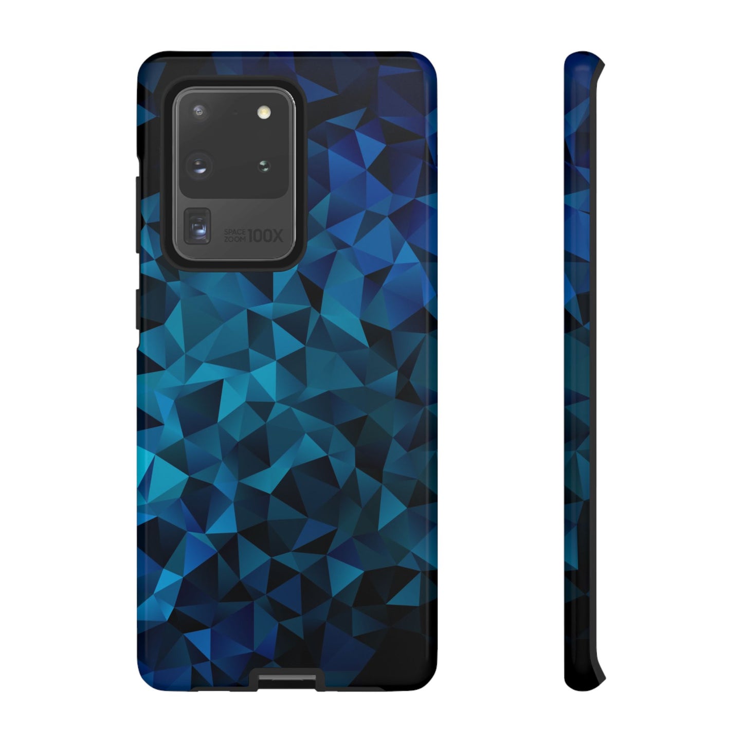 Blue Diamonds: Phone Case with Elegant Prints for iPhone, Samsung Galaxy and Google Pixel devices