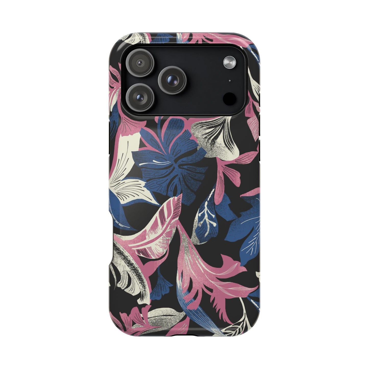 Tropique (MagSafe version): Palm & Fall Fusion Phone Case for iPhone