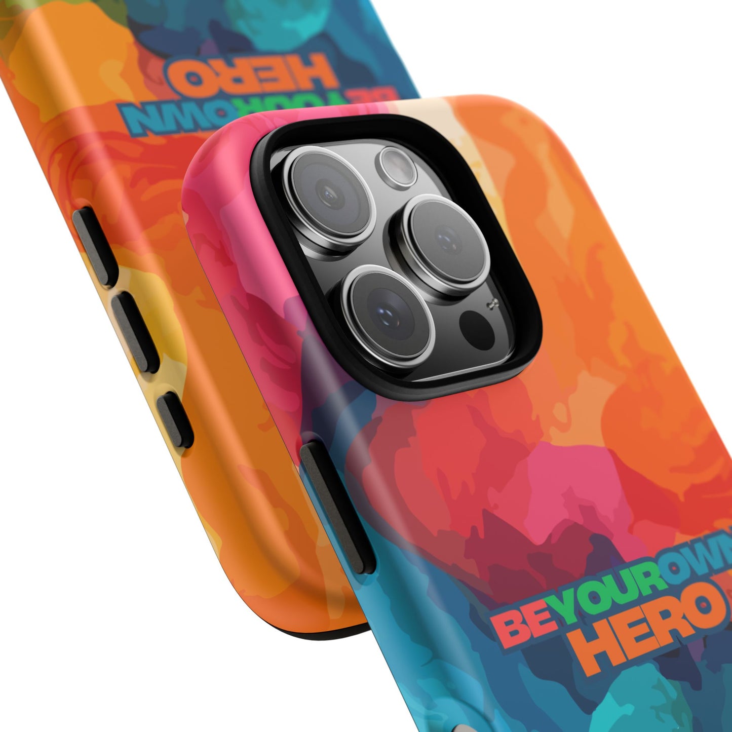 Be Your Own Hero: Tough Case for iPhone, Samsung Galaxy and Google Pixel