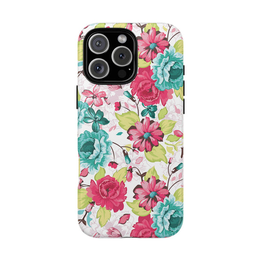 FLORES: Elegant phone case for iPhone, Samsung Galaxy and Pixel devices