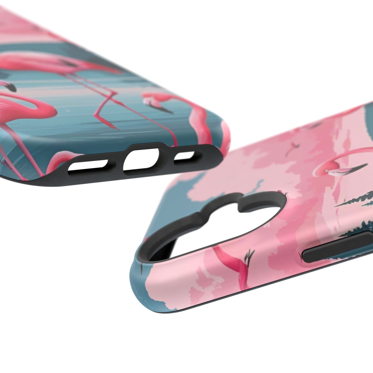 Velvet Skies Flamingo Case MagSafe phone case for Apple iPhone