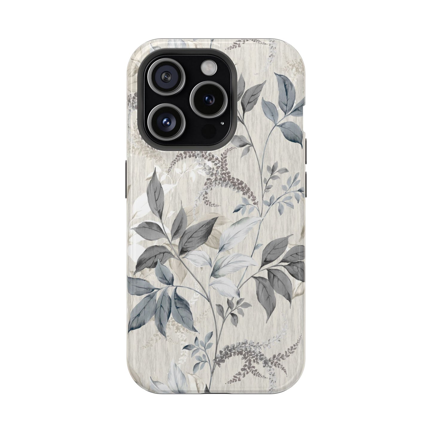 Luxury Leaves (MagSafe version): Artistic case for iPhone, Samsung Galaxy and Google Pixel