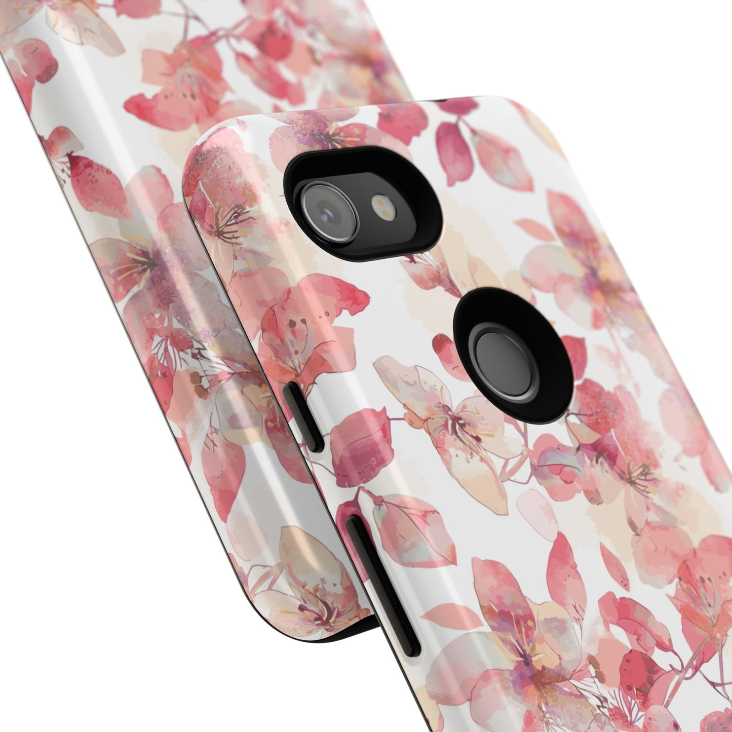 Watercolor Flowers: Tough Case for iPhone, Samsung Galaxy and Google Pixel devices