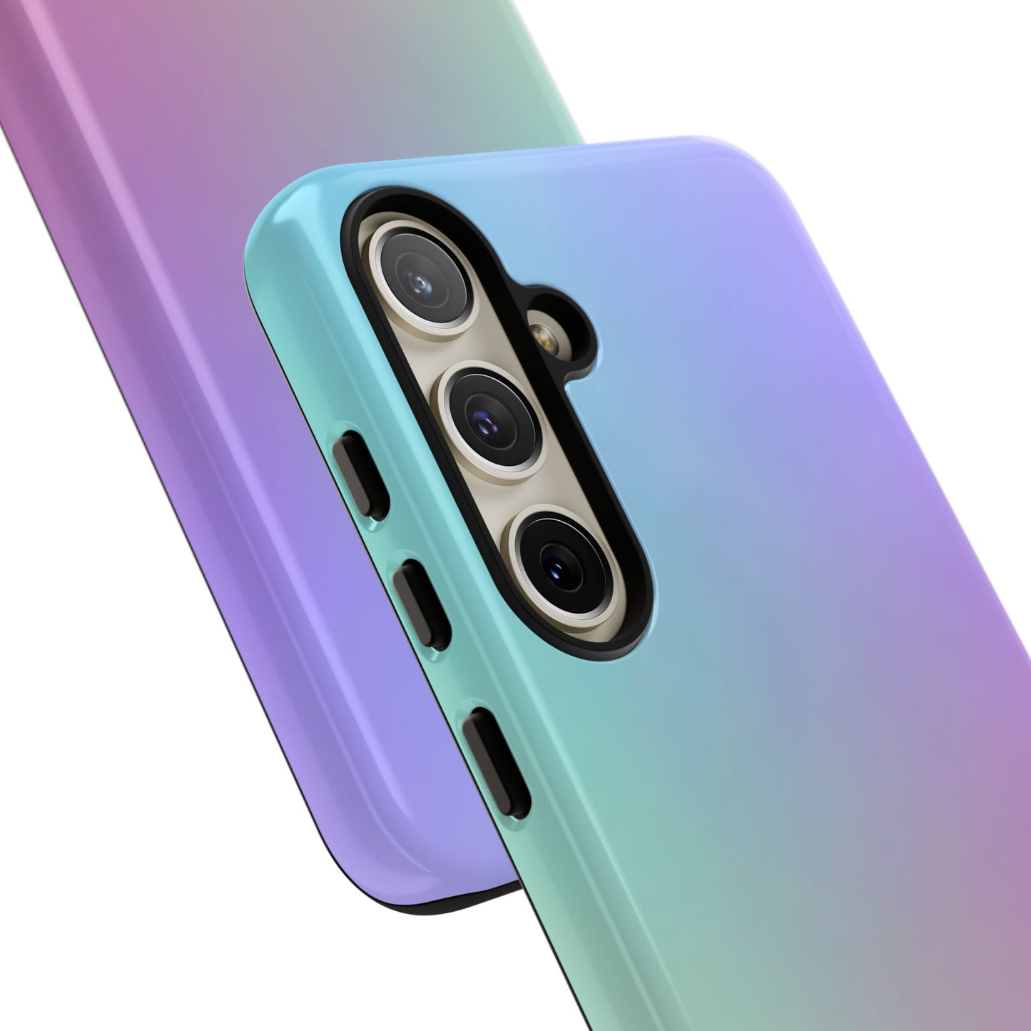 Cotton Candy: Quadcolor Pastel Gradient Tough Case for iPhone, Samsung Galaxy and Google Pixel devices