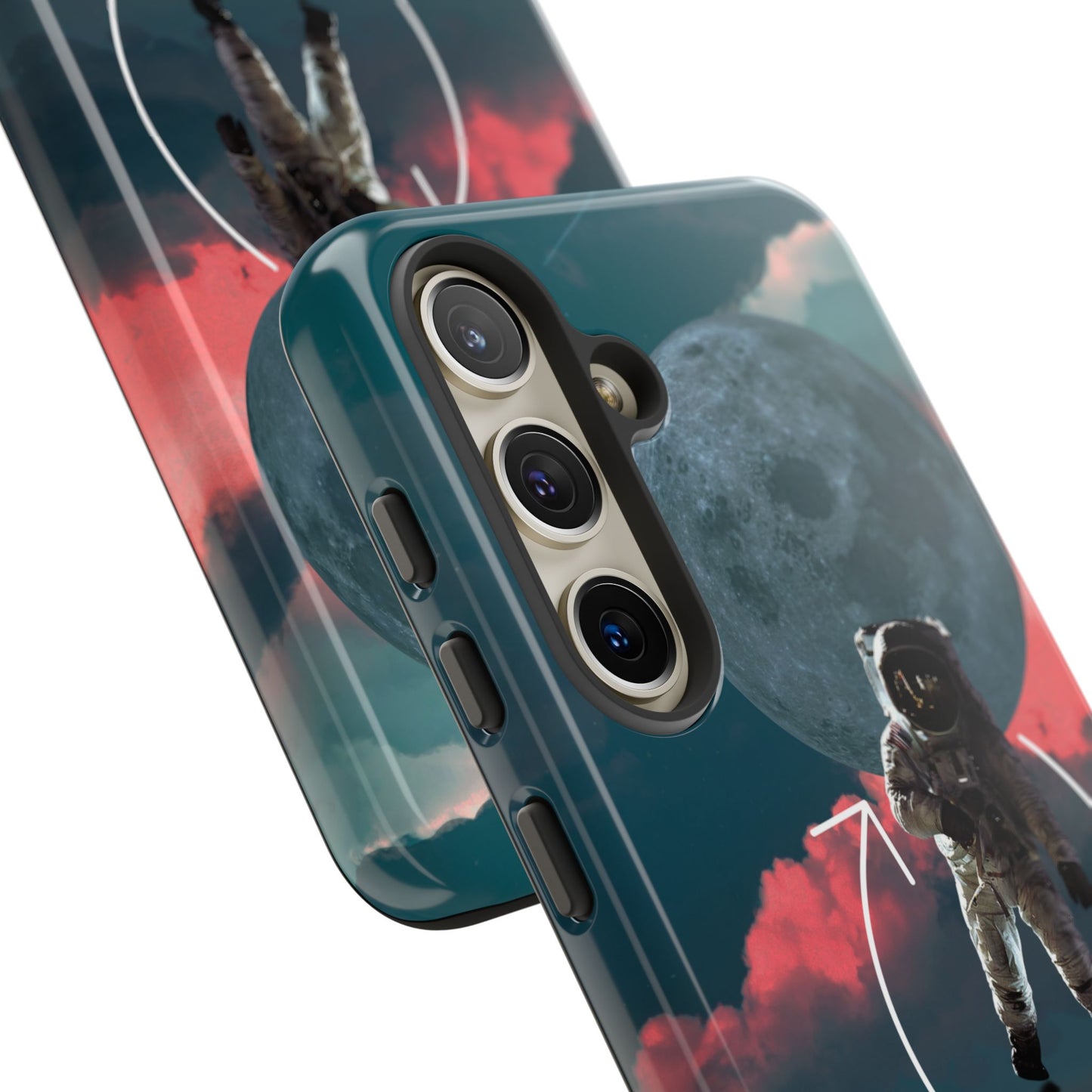 Love You to the Moon and Back: Romance-themed phone case for iPhone, Samsung Galaxy and Google Pixel devices