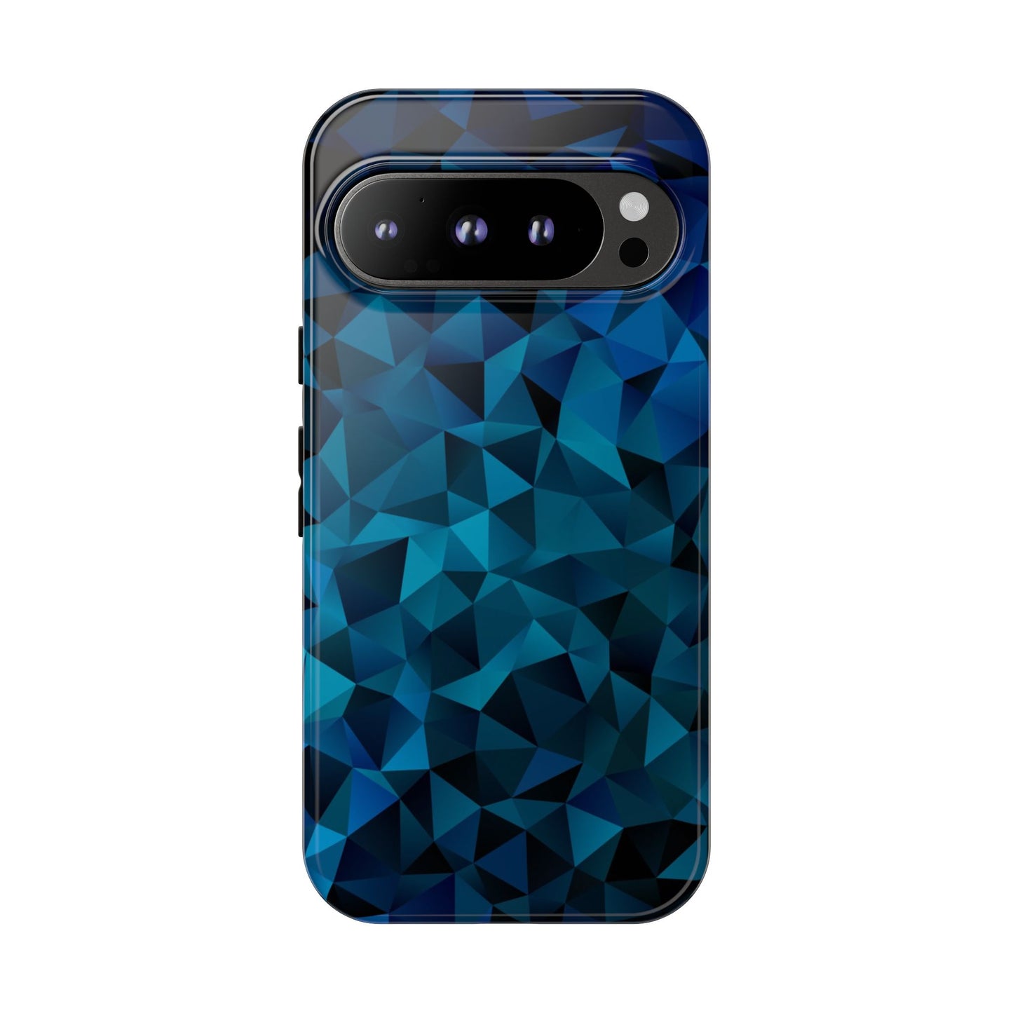 Blue Diamonds: Phone Case with Elegant Prints for iPhone, Samsung Galaxy and Google Pixel devices