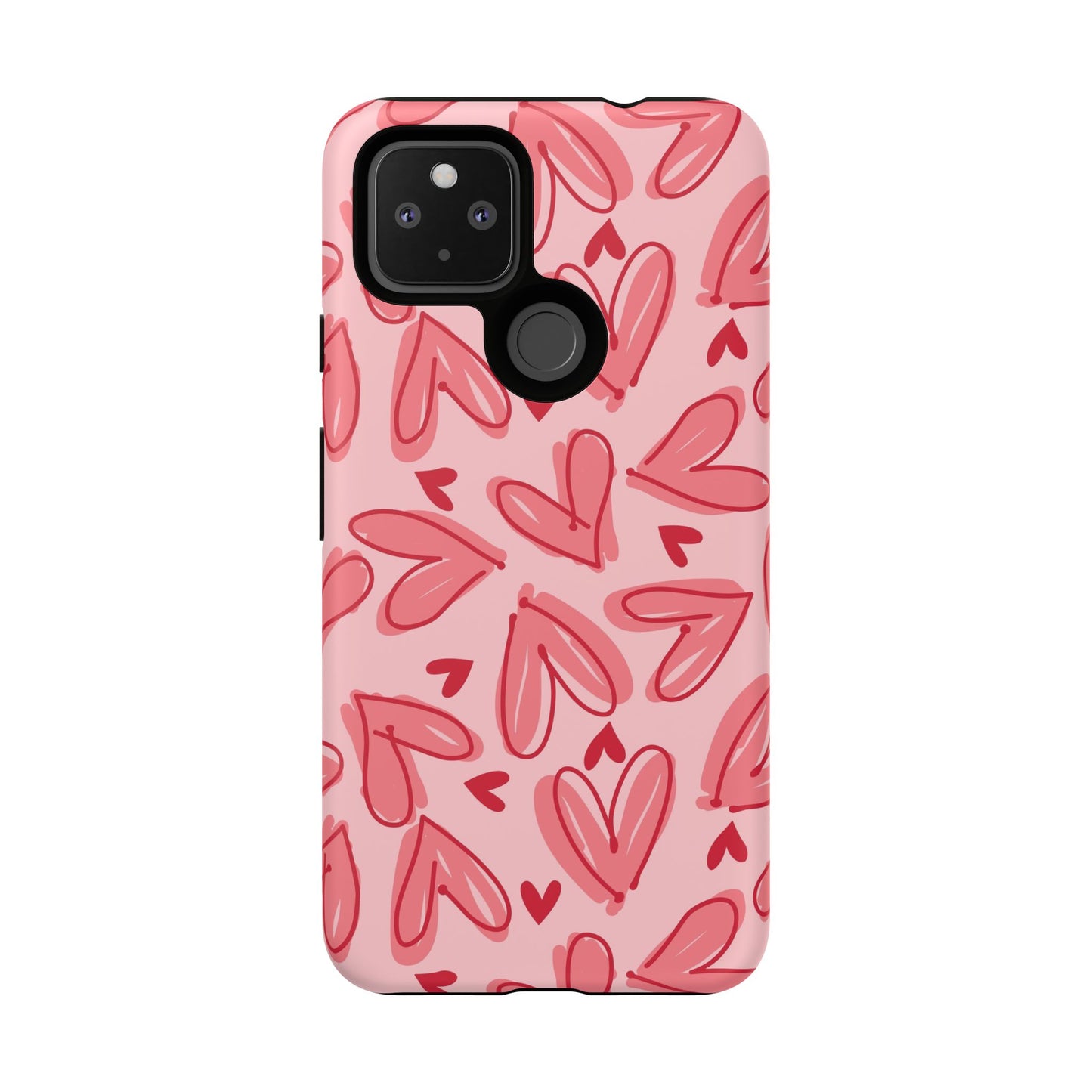 Hearts: Tough Case for iPhone, Samsung Galaxy and Google Pixel devices
