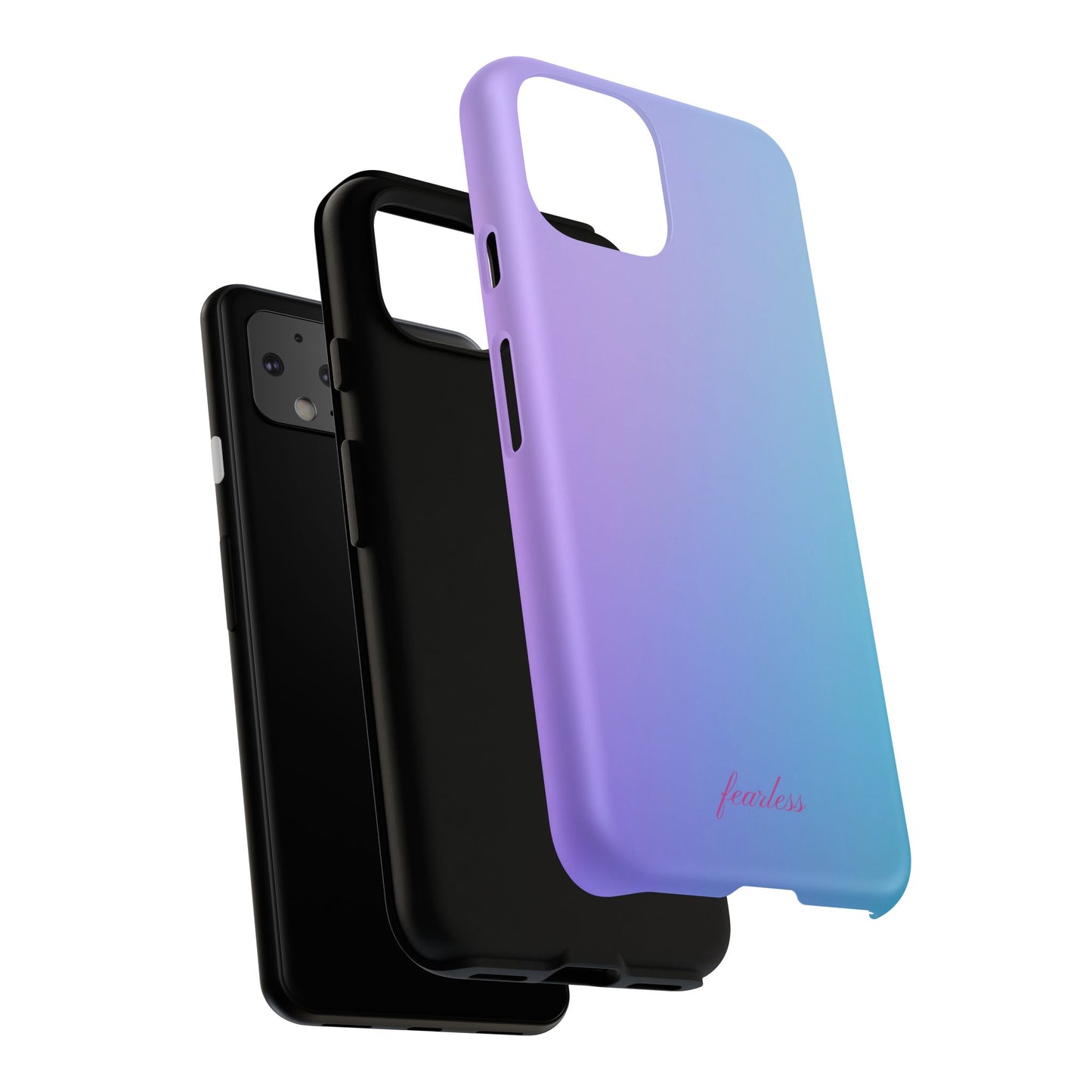 Fearless Dual Tone Tough Cases for iPhone, Samsung Galaxy and Google Pixel