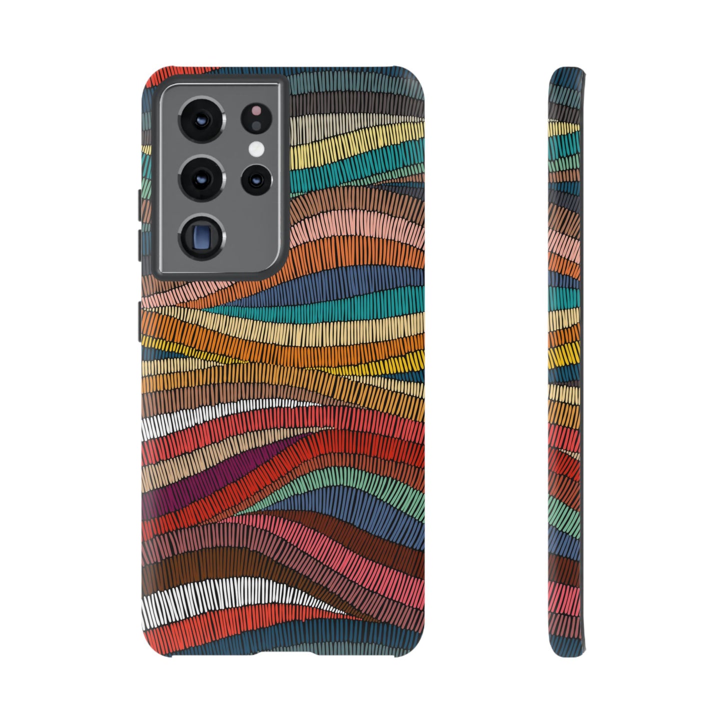 Threaded Harmony: Tapestry-inspired Phone Case for iPhone, Samsung Galaxy and Google Pixel devices